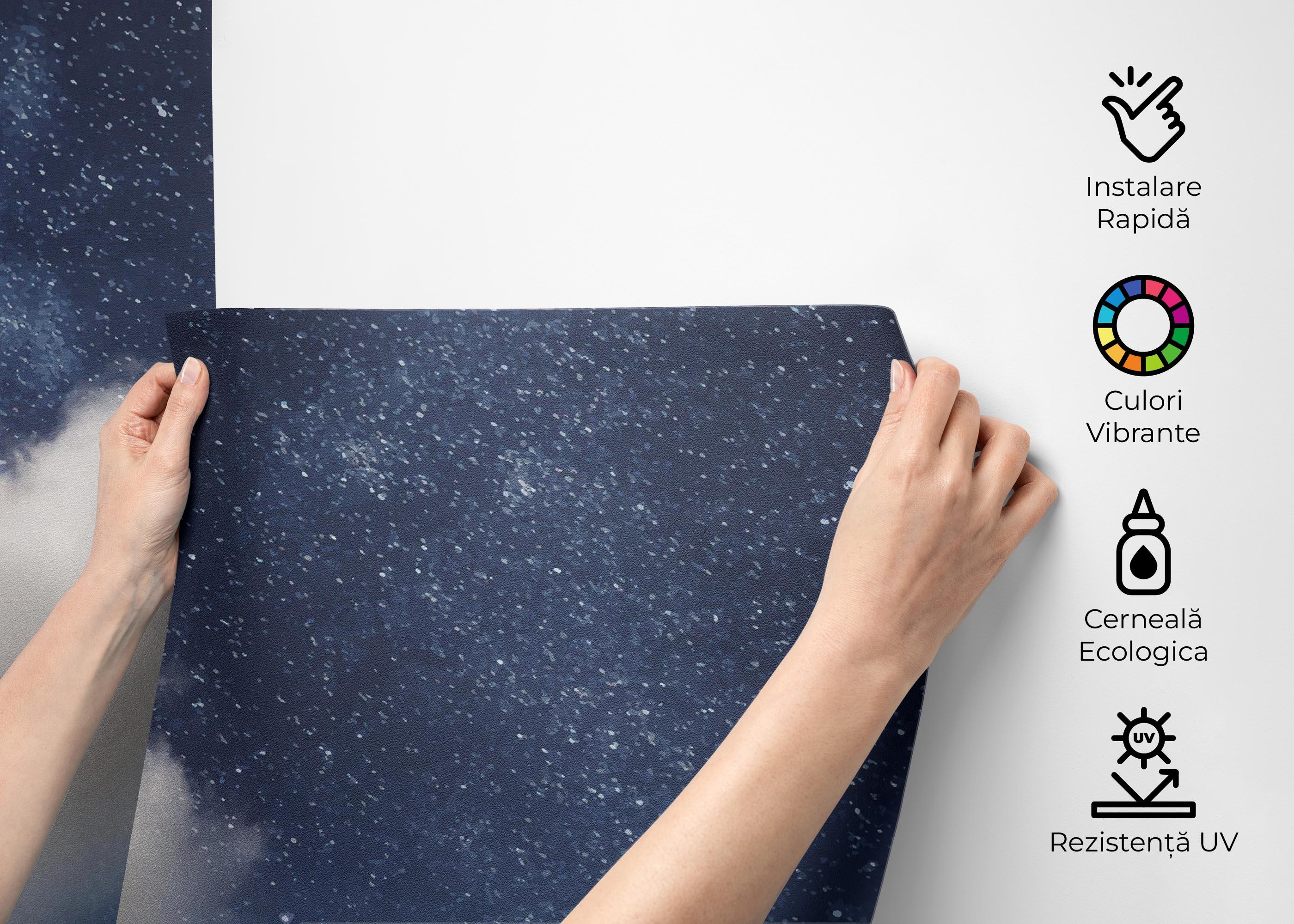 Fototapet Floating Cloud mockup 2