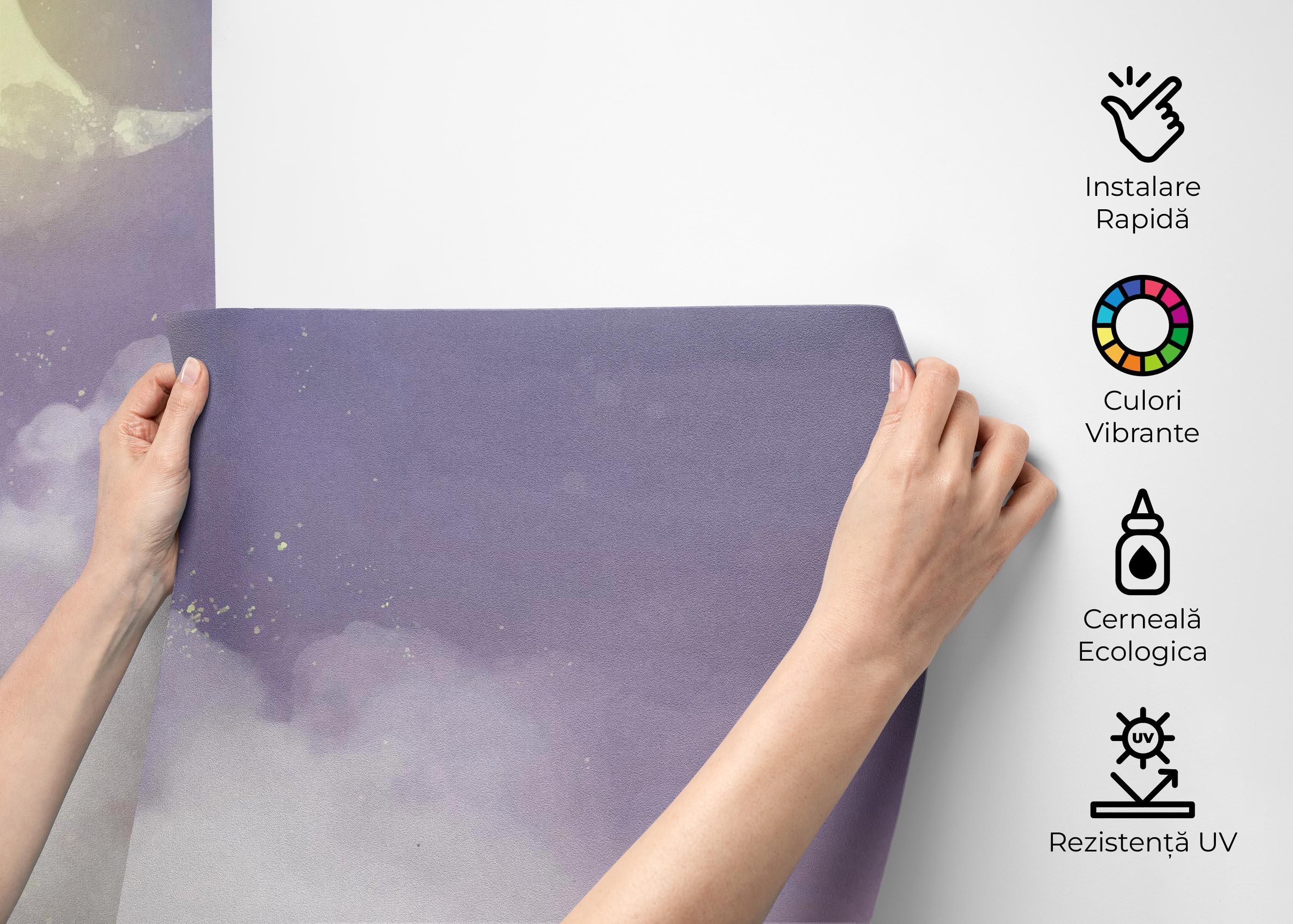 Fototapet Pretty Moon Sky mockup 2