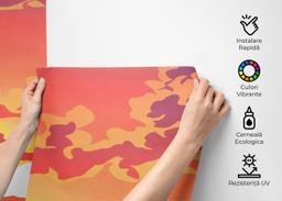 Purple Orange Cloud mockup 2