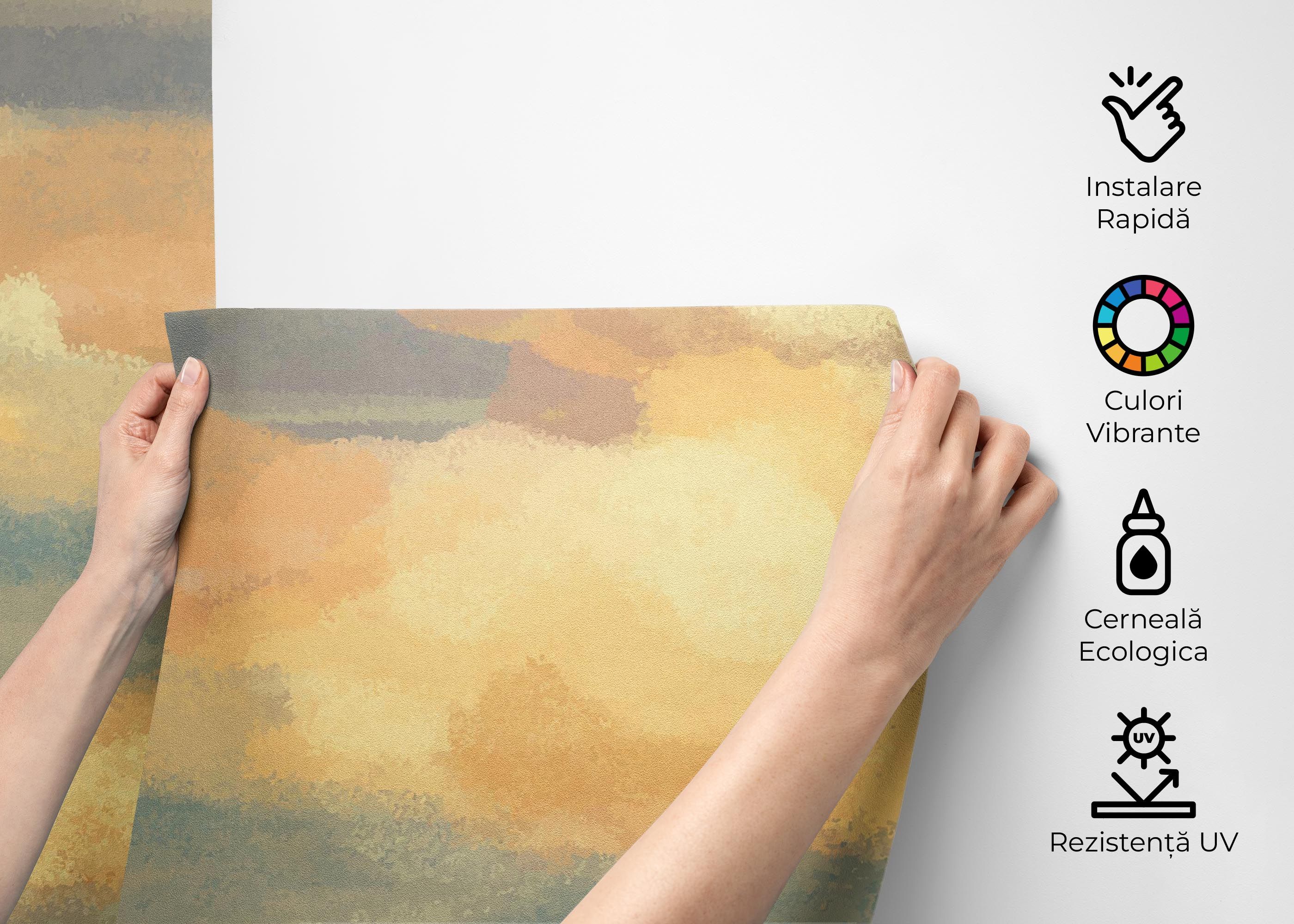 Yellow Cream Clouds mockup 2