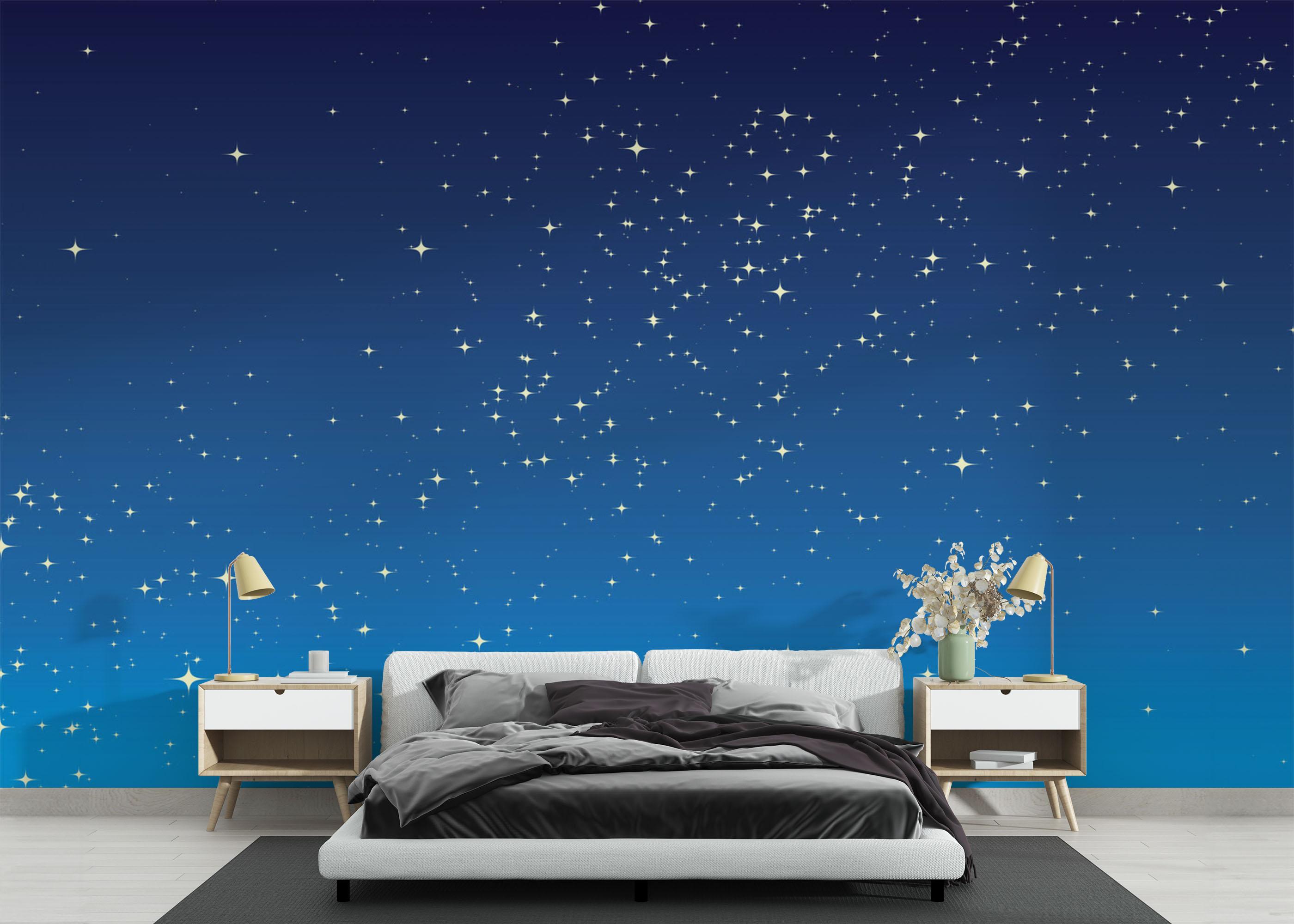 Fototapet Starry Sky mockup 3