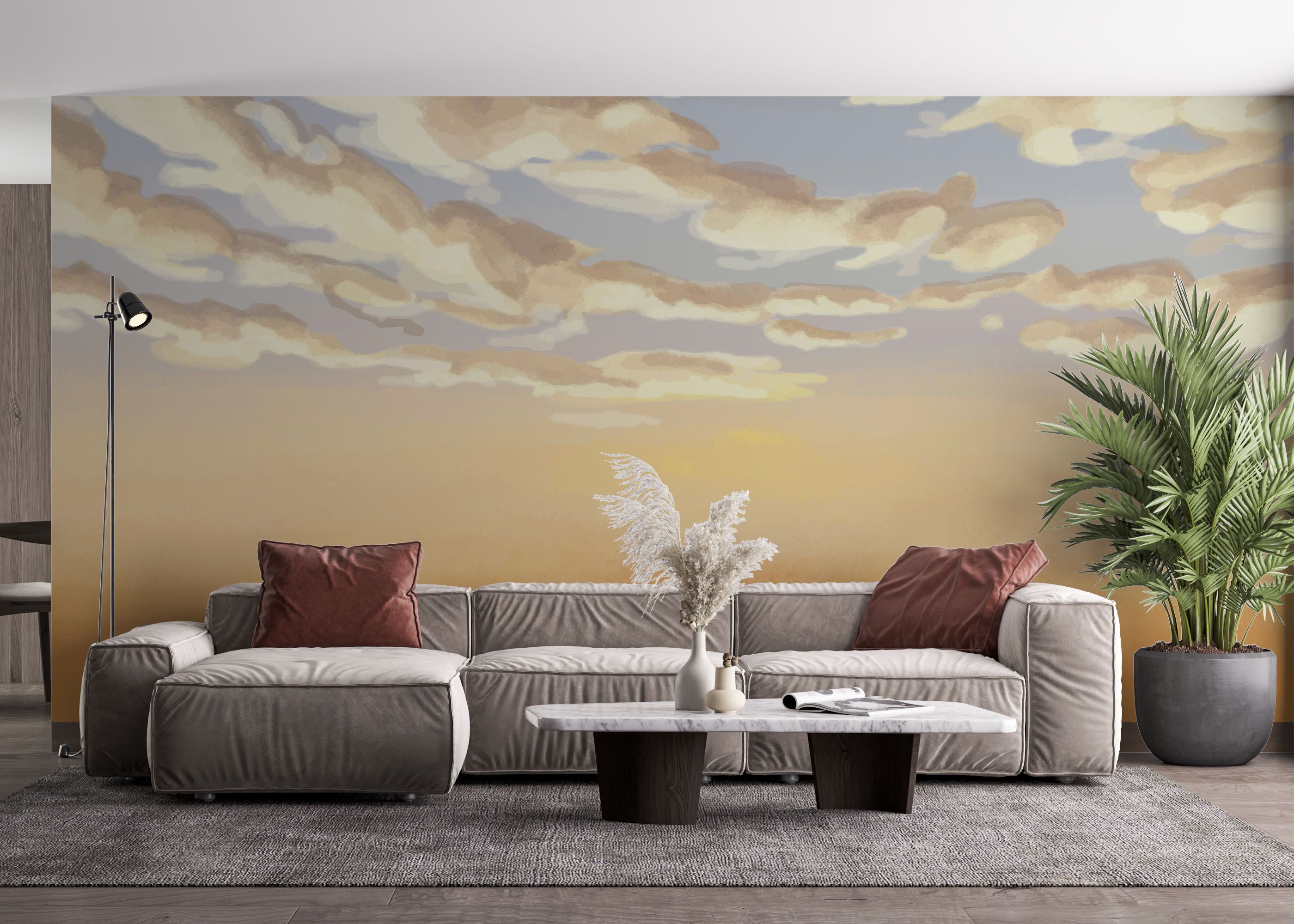 Cloud Art Ocean mockup 4