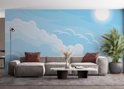 Simple Blue Cloud mockup 4