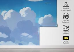 Fluffy Clouds Art mockup 5