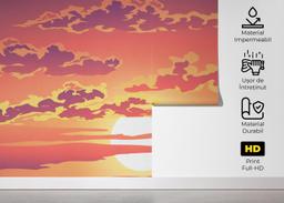 Purple Orange Cloud mockup 5