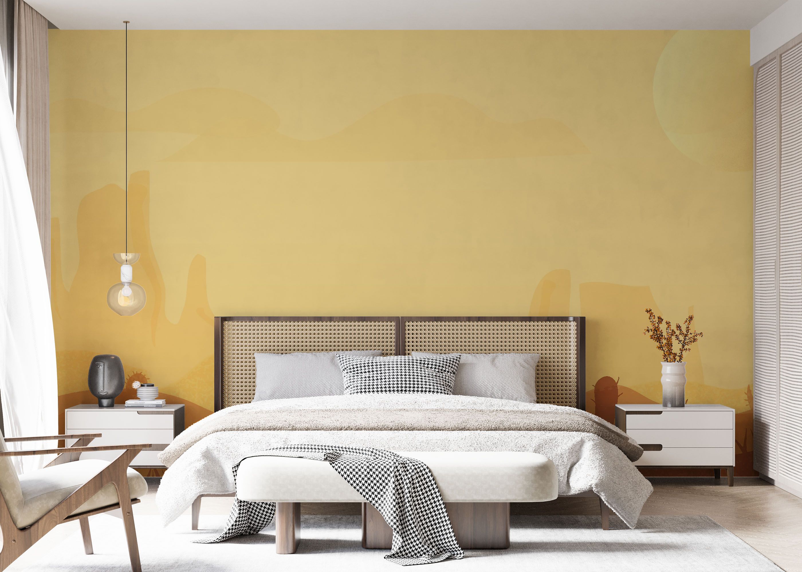 Cream Sunset Desert mockup 7