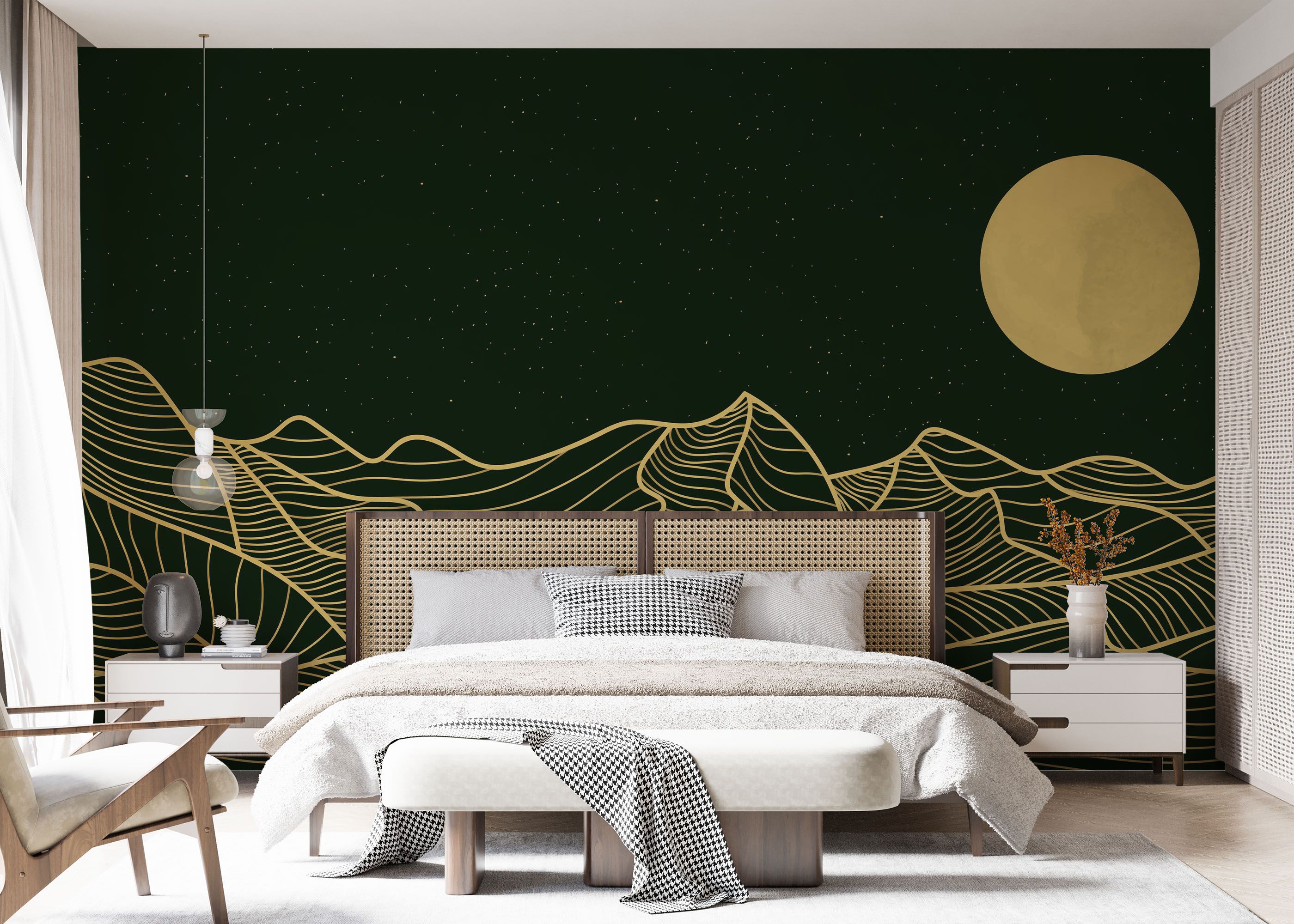 Green Gold Desert mockup 7