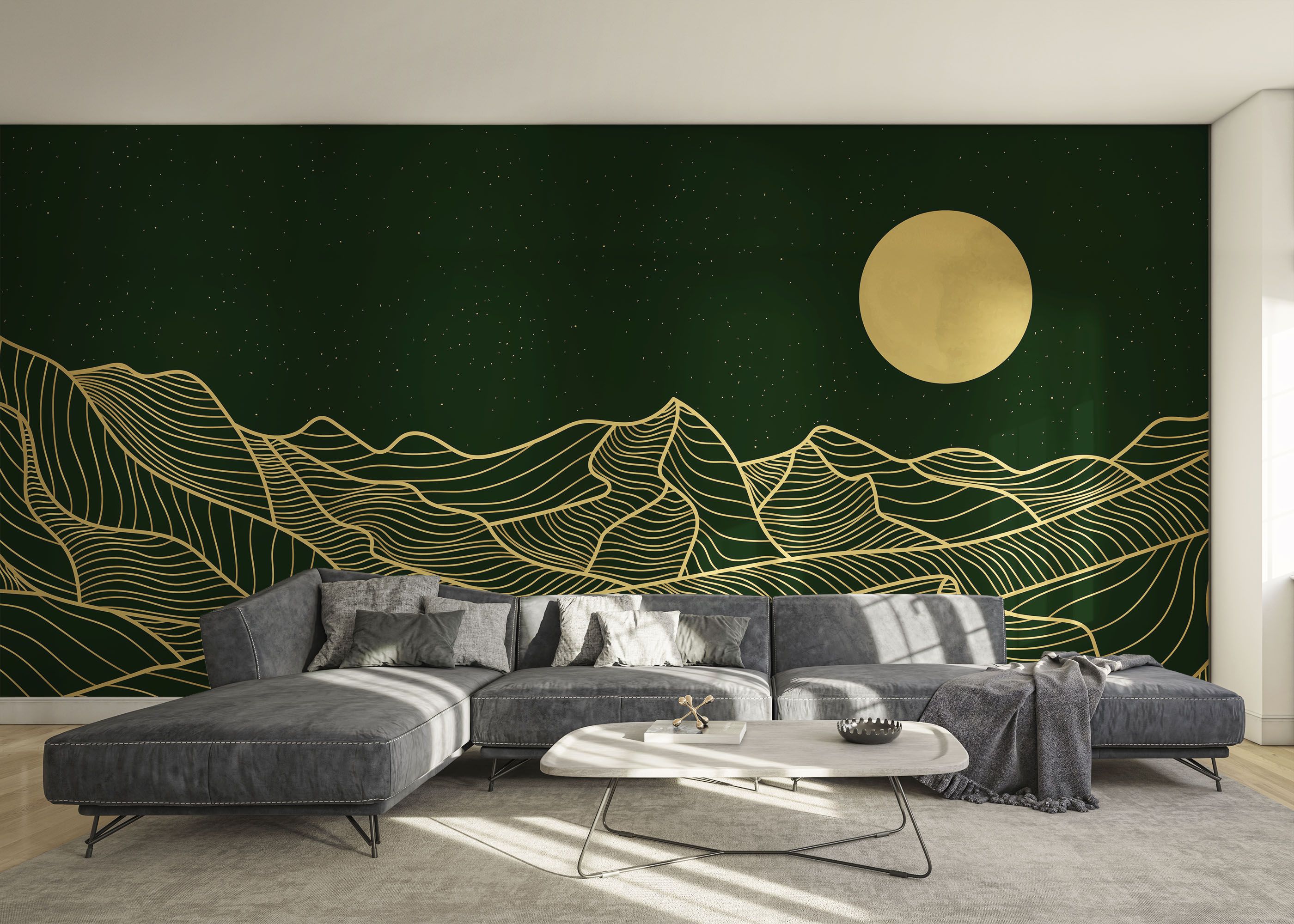 Green Gold Desert mockup 0