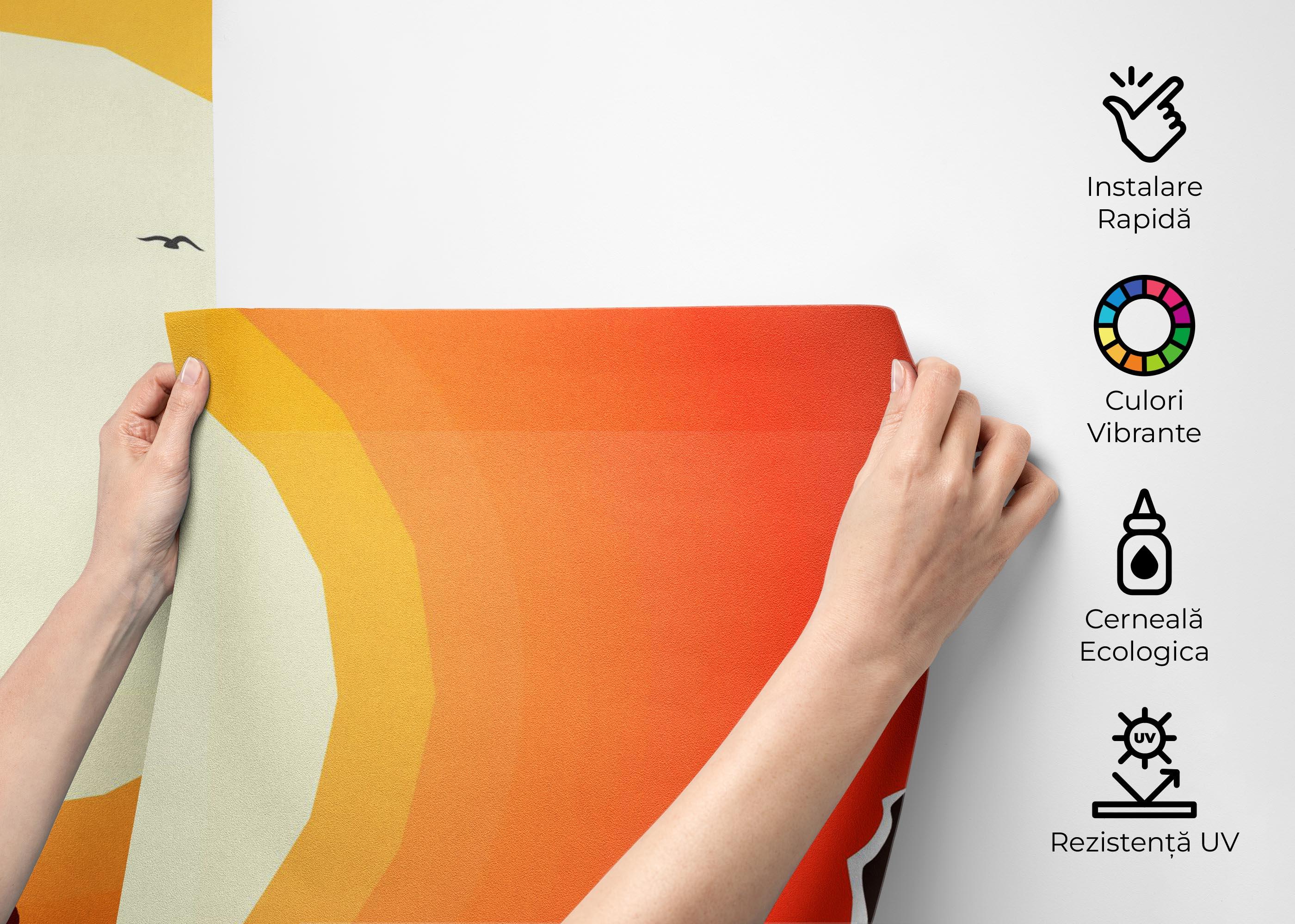 Fototapet Friends Desert Trip mockup 2