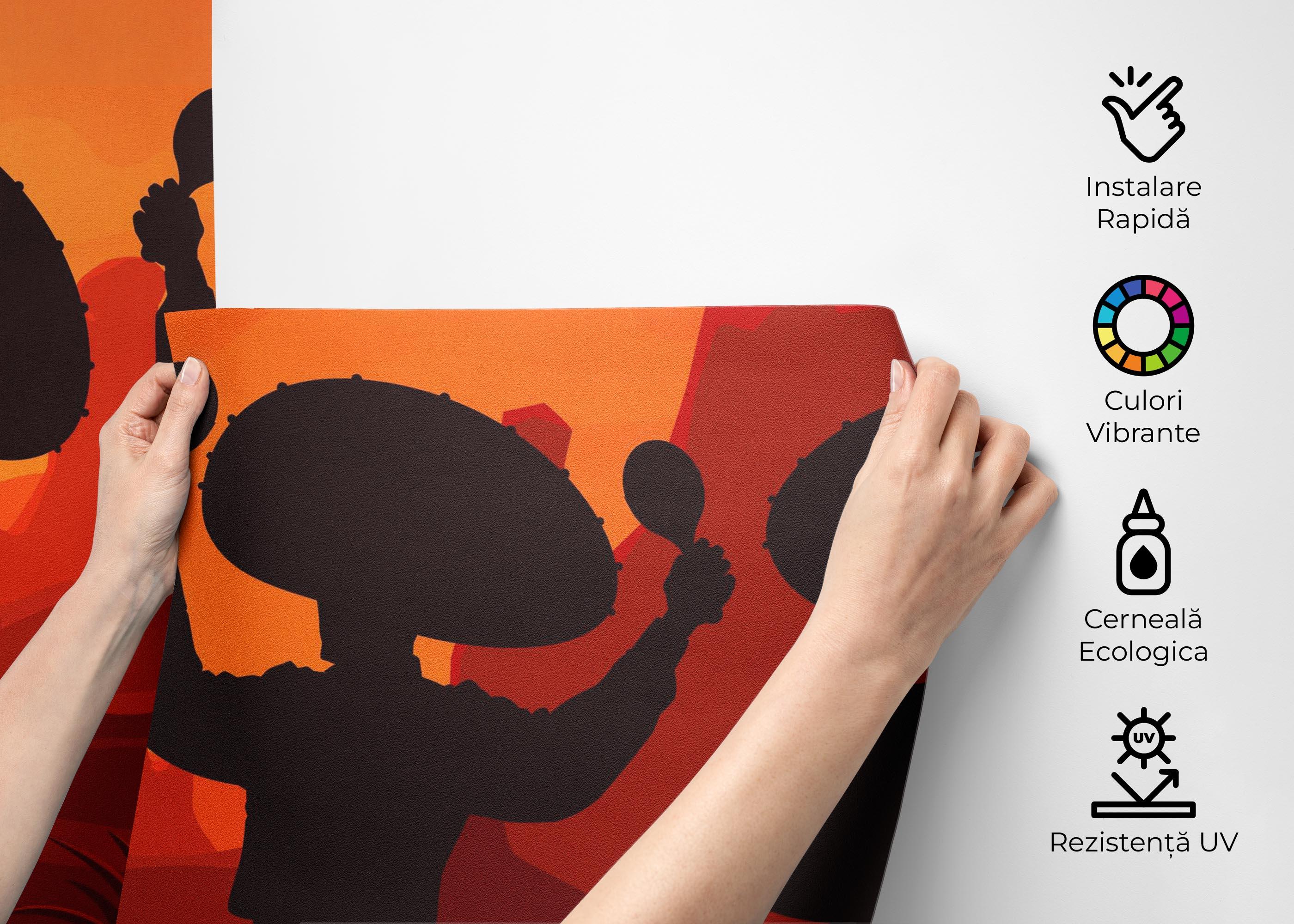 Fototapet Mexican Desert mockup 2