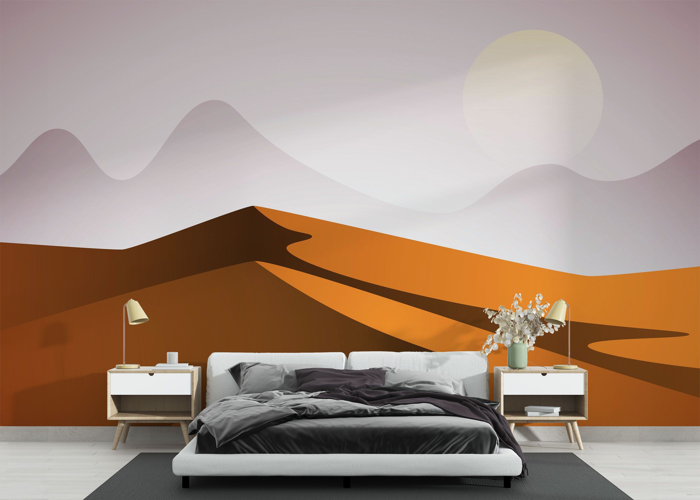 Orange Dune Desert mockup 3