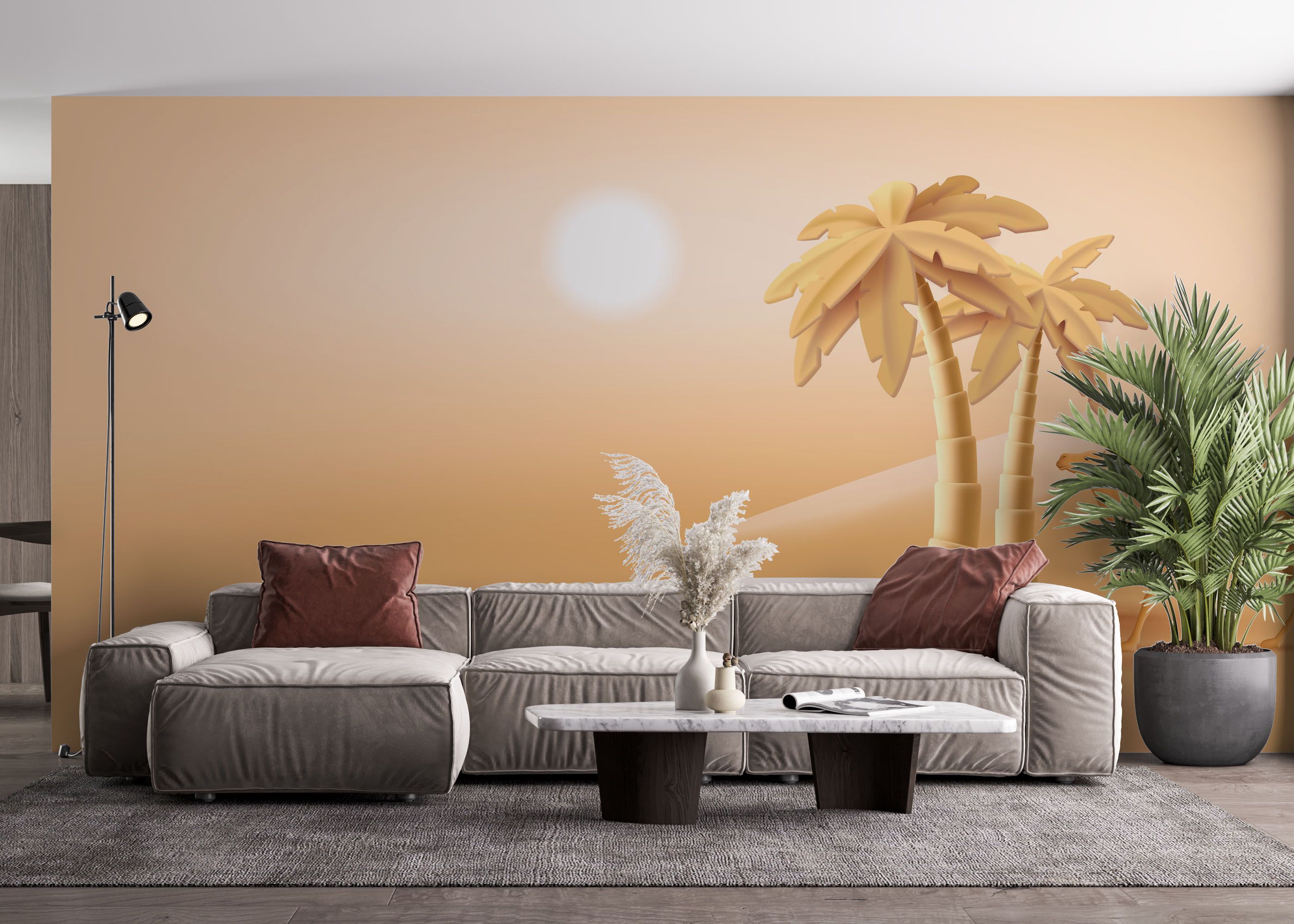 Desert Camel Palm mockup 4