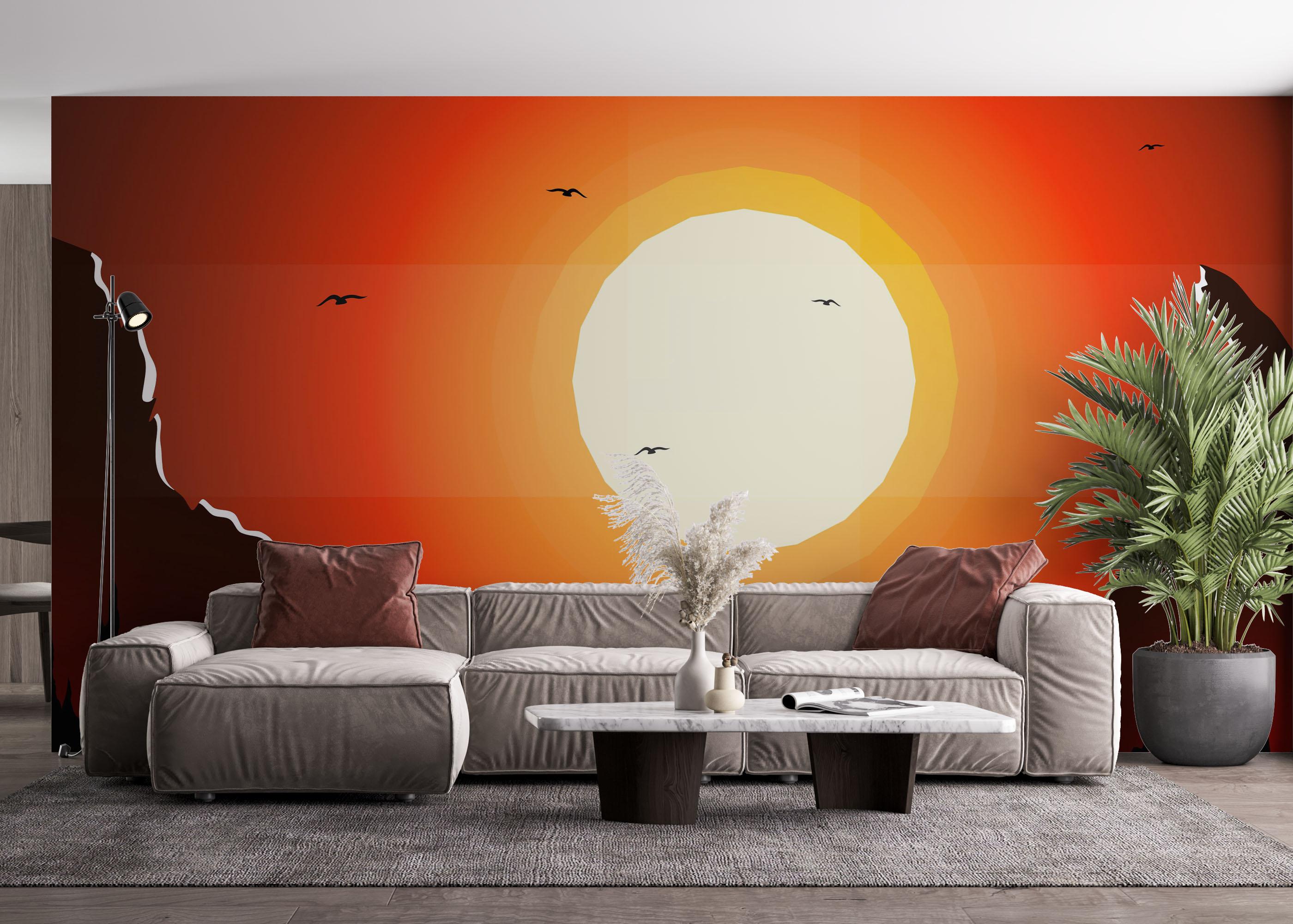 Fototapet Friends Desert Trip mockup 4