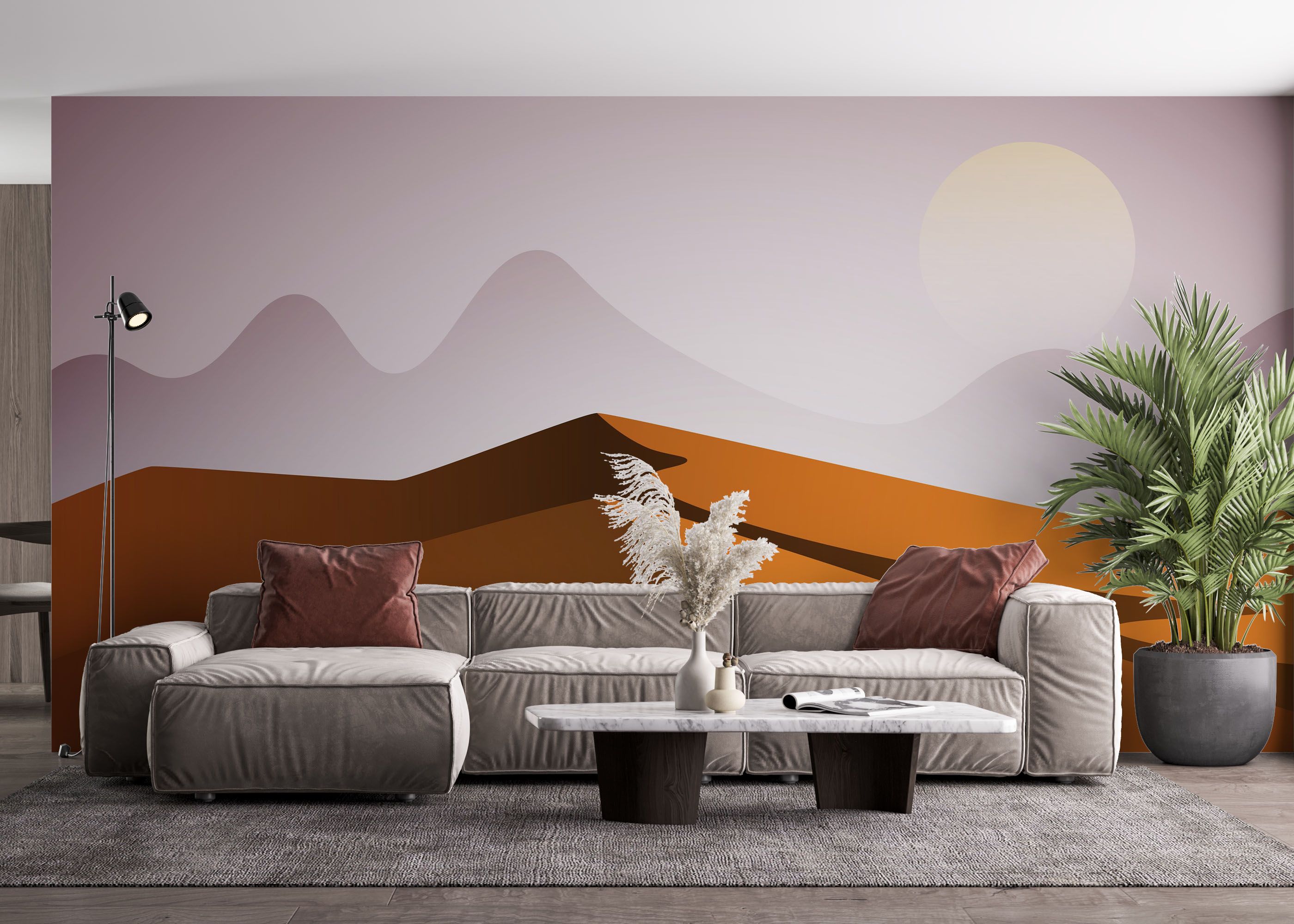 Orange Dune Desert mockup 4