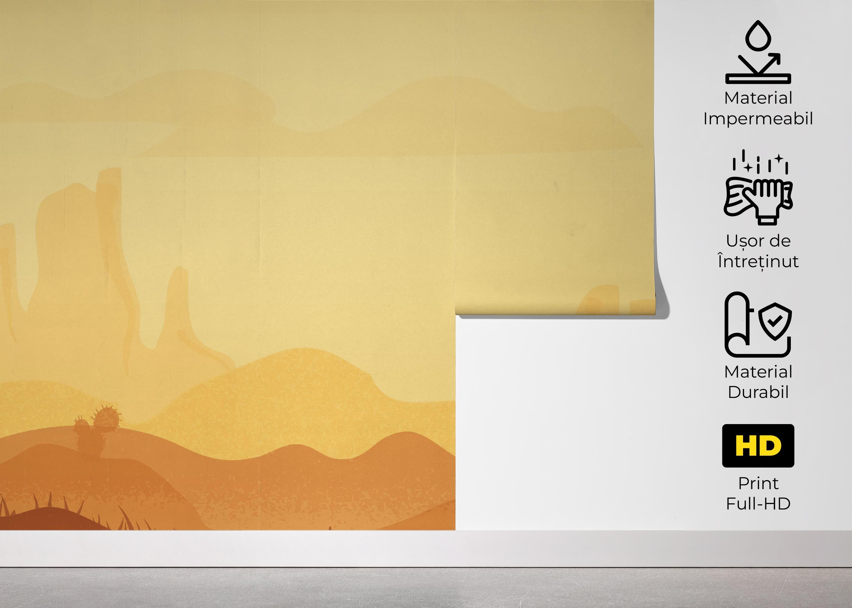 Cream Sunset Desert mockup 5