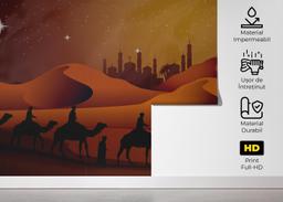 Desert Camels Moon mockup 5