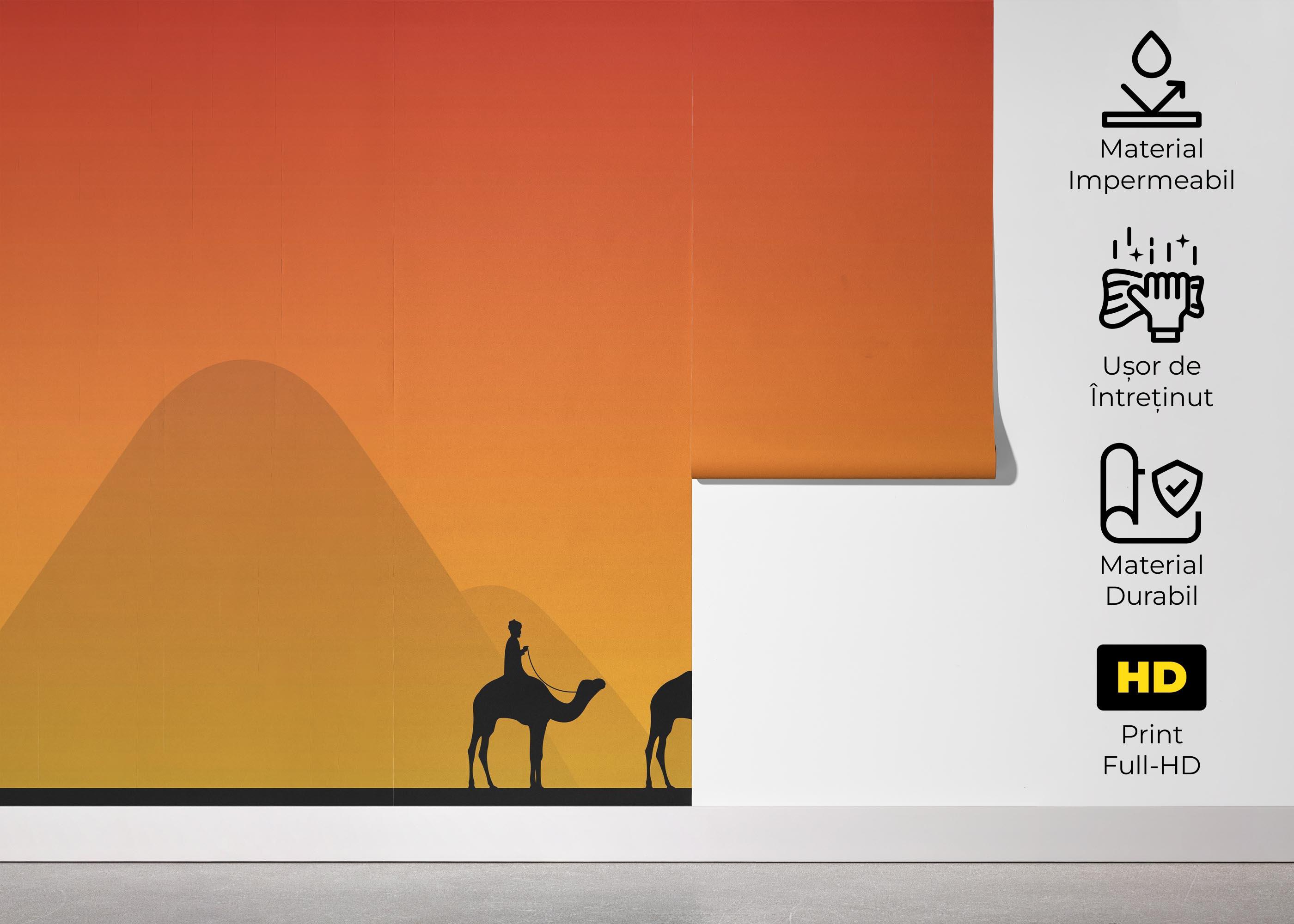 Fototapet Journey Desert mockup 5