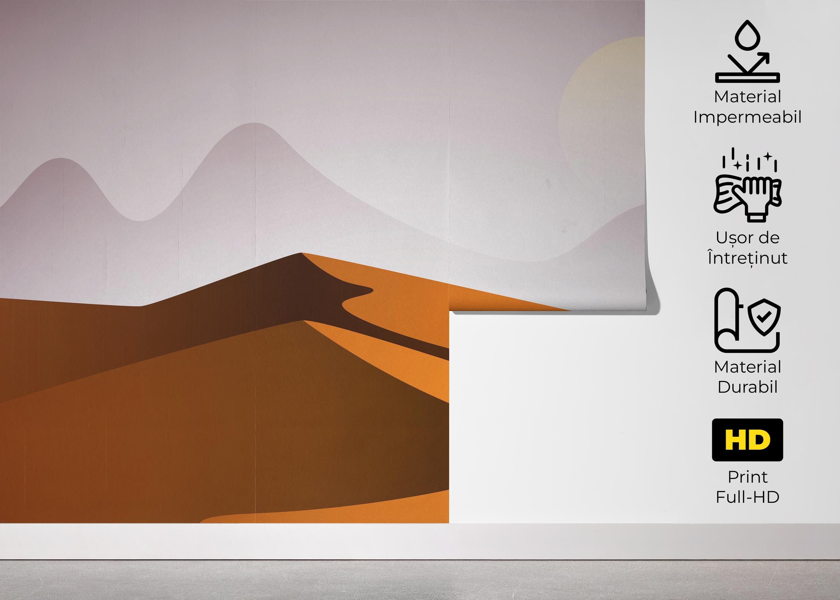 Orange Dune Desert mockup 5