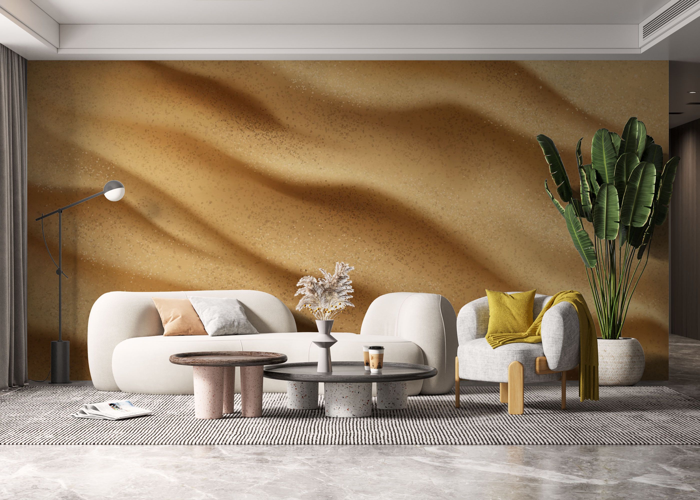 Cream Desert Art mockup 6