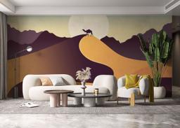 Cream Purple Desert mockup 6