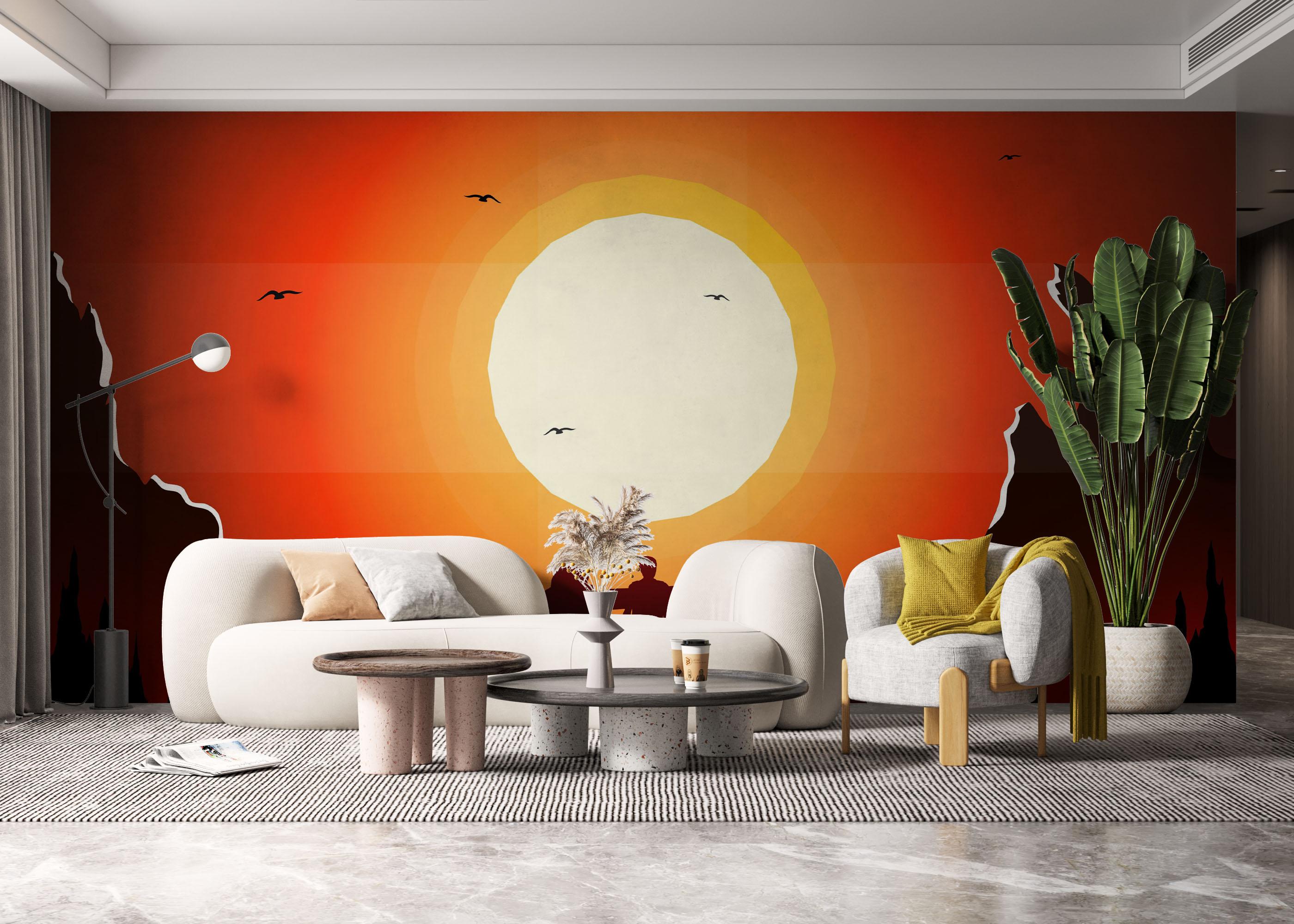 Fototapet Friends Desert Trip mockup 6