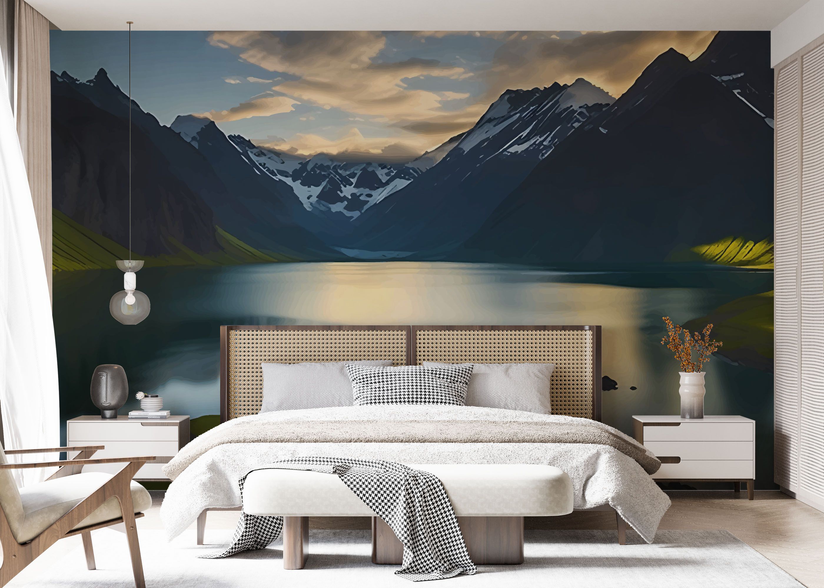 Mountain Big Lake mockup 7