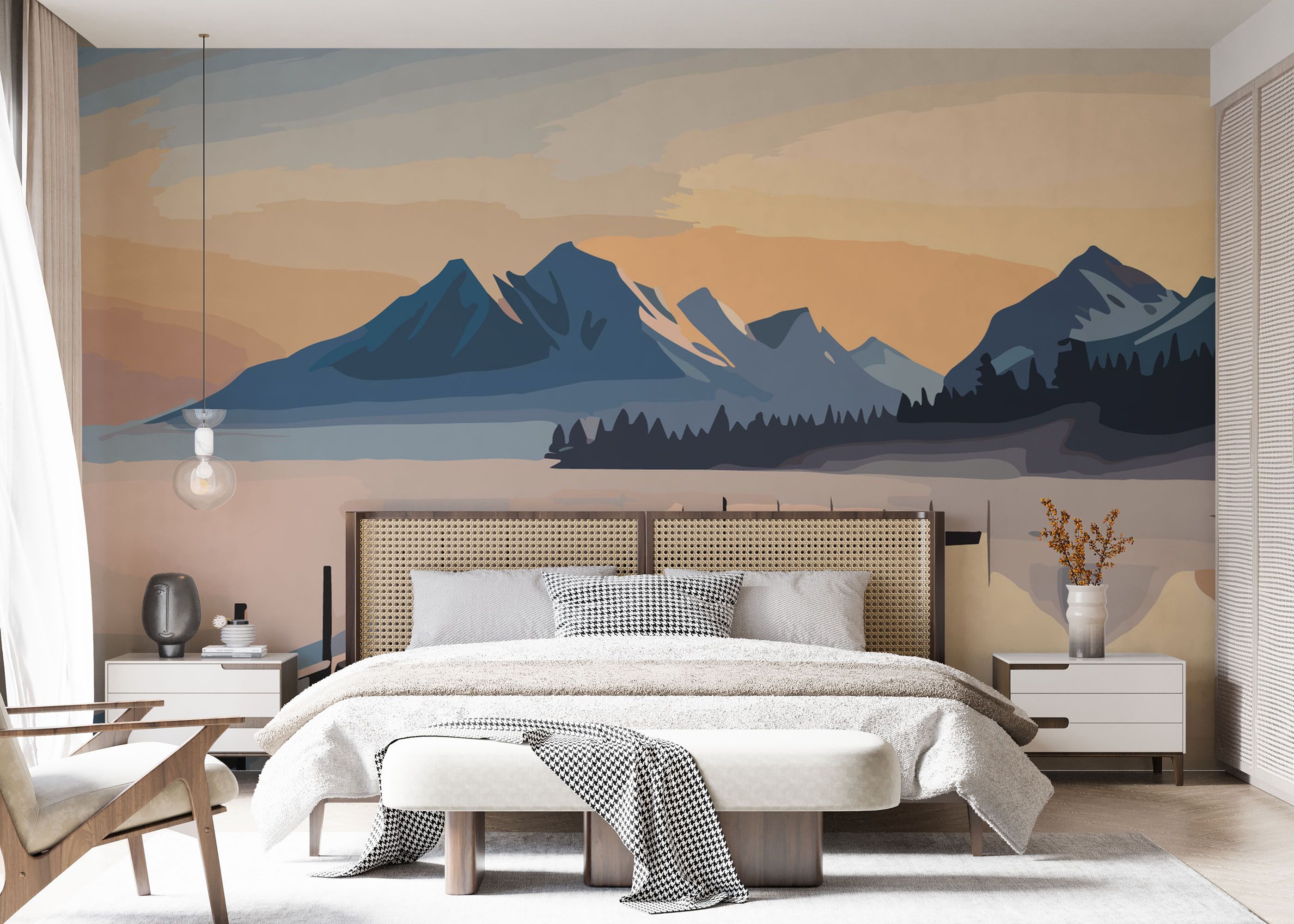 Mountain Bridge Art mockup 7