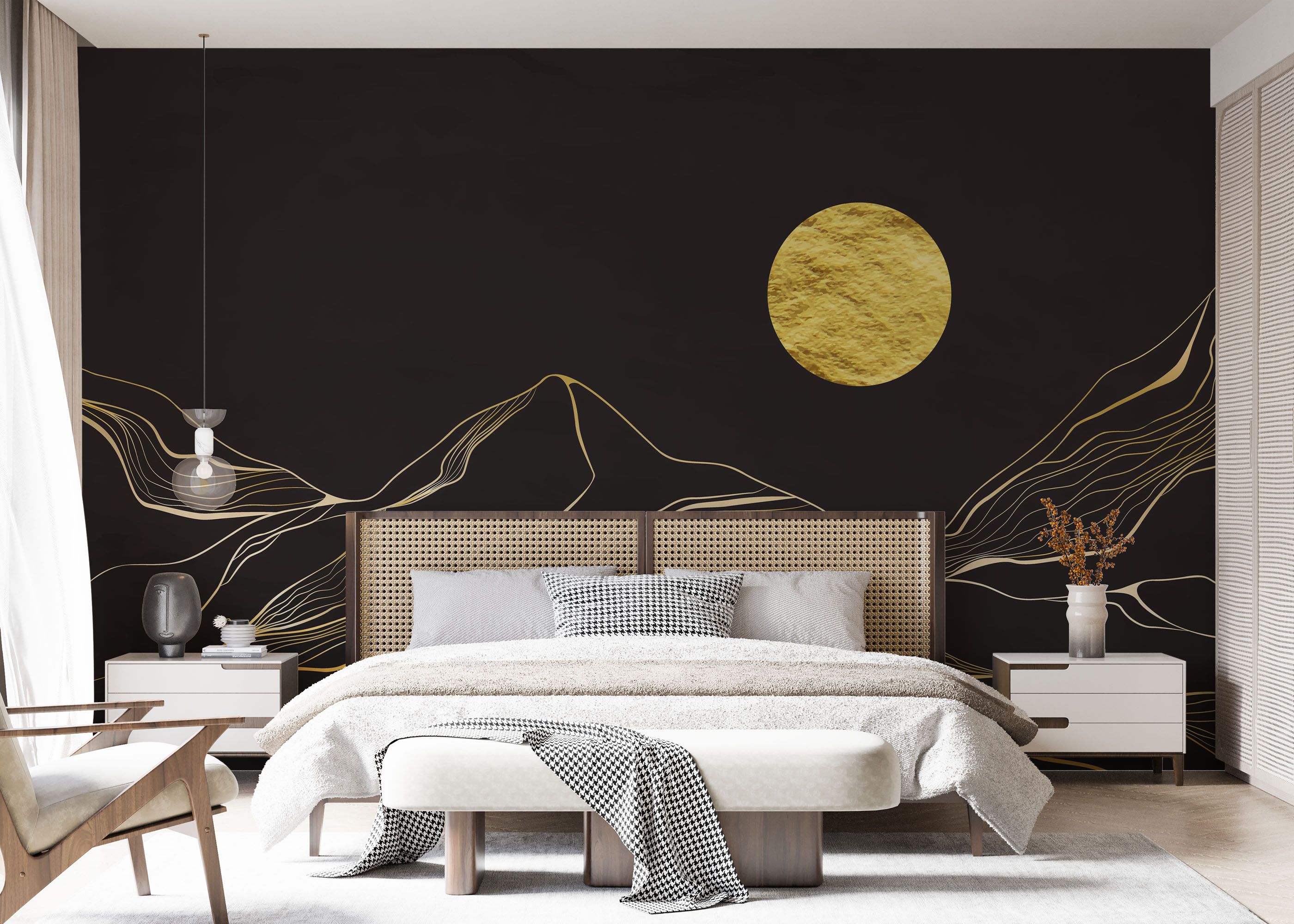 Mountain Golden Moon mockup 7