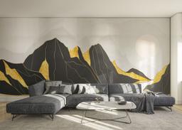 Gold Black Mountain mockup 0