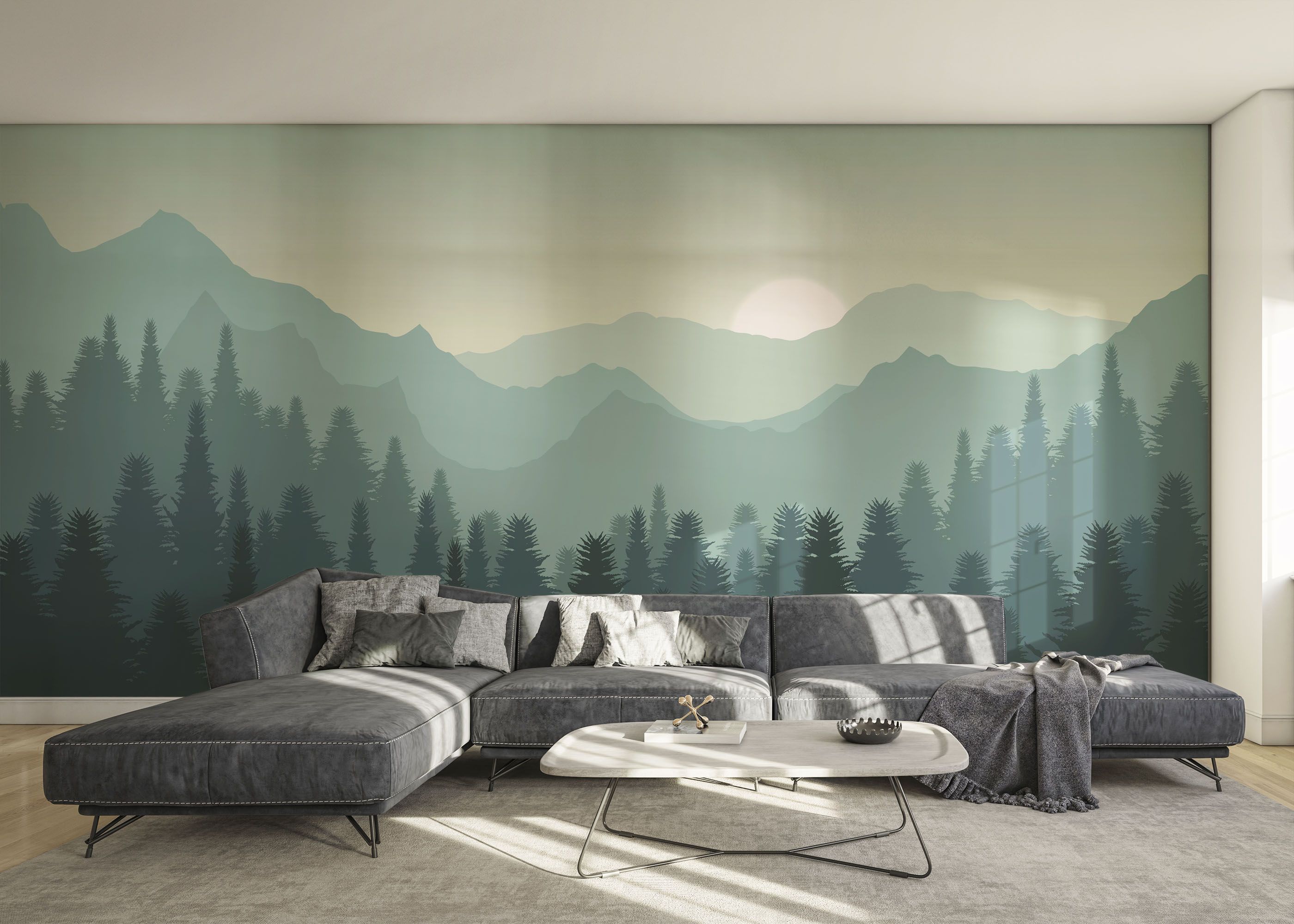 Green Mountain Tree mockup 0