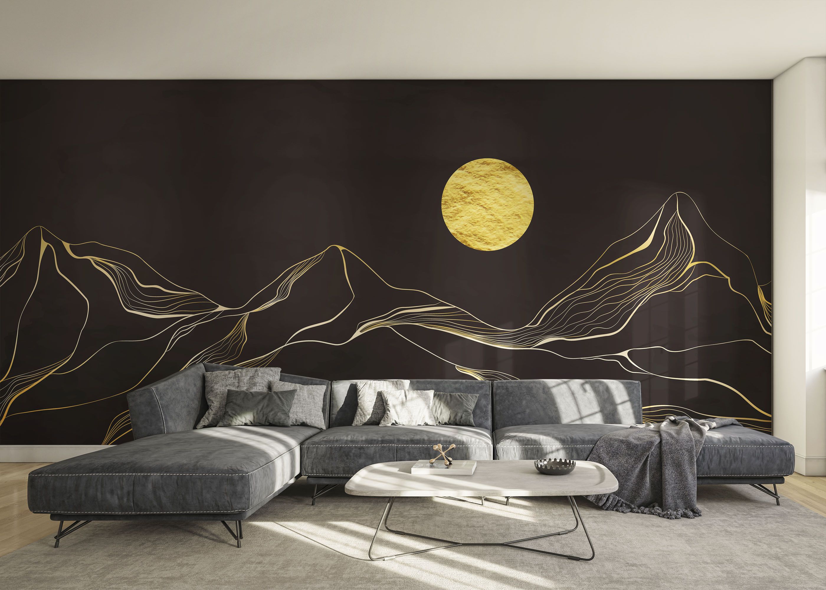 Mountain Golden Moon mockup 0