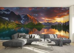 Mountain Nice Sky mockup 0