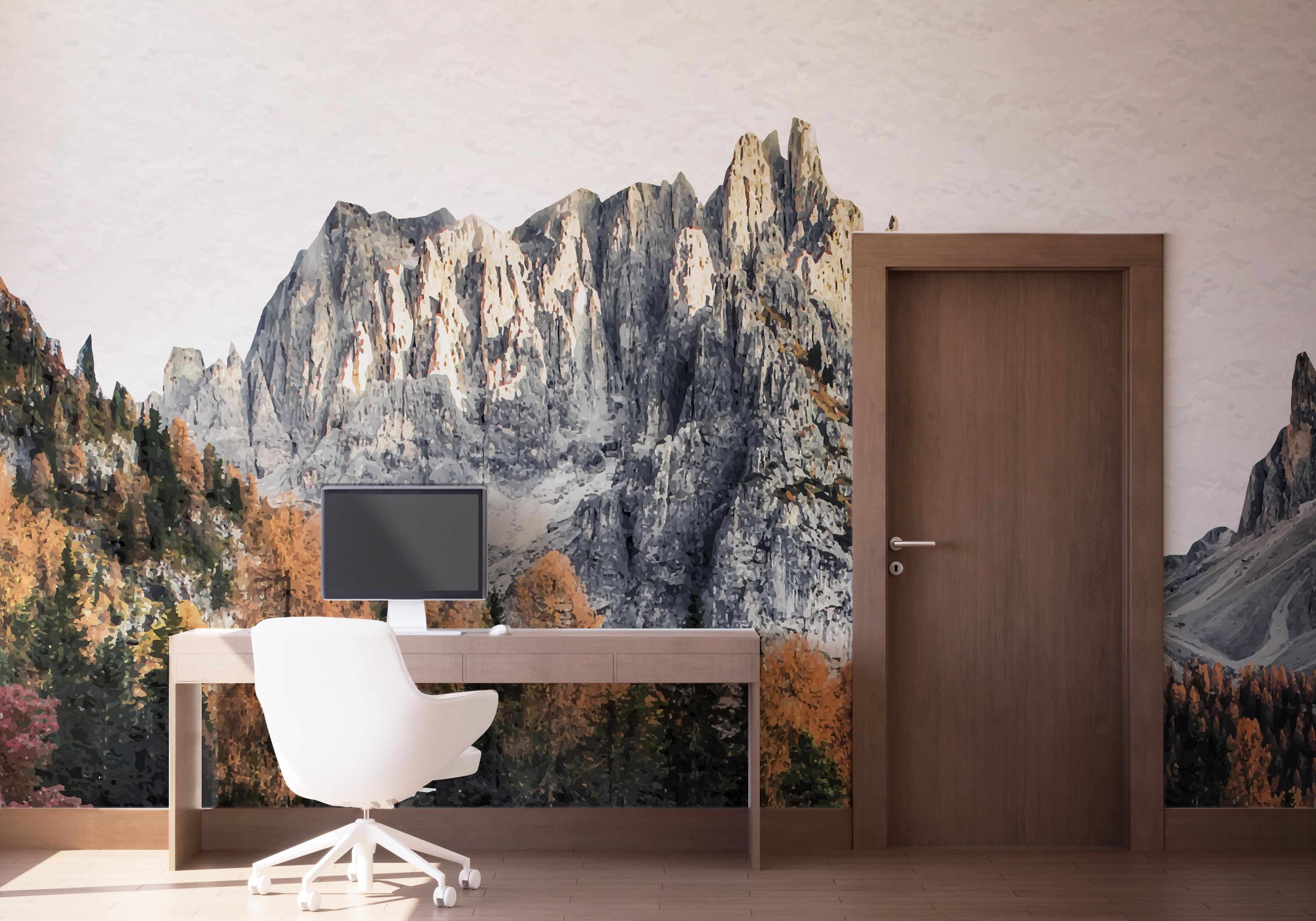 Beautiful Mountain mockup 1