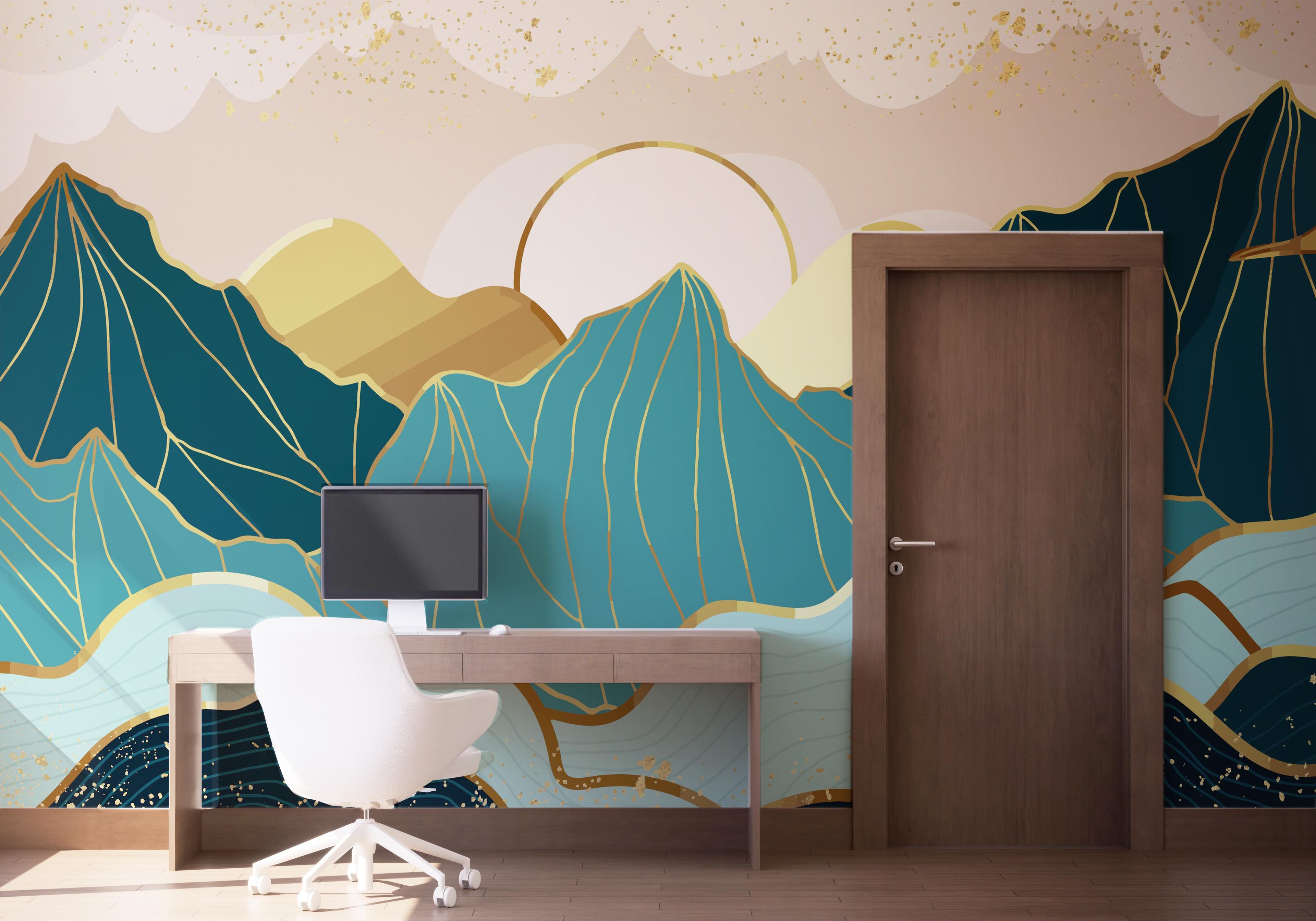 Blue Gold Mountain mockup 1