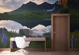 Mountain Purple Plant mockup 1