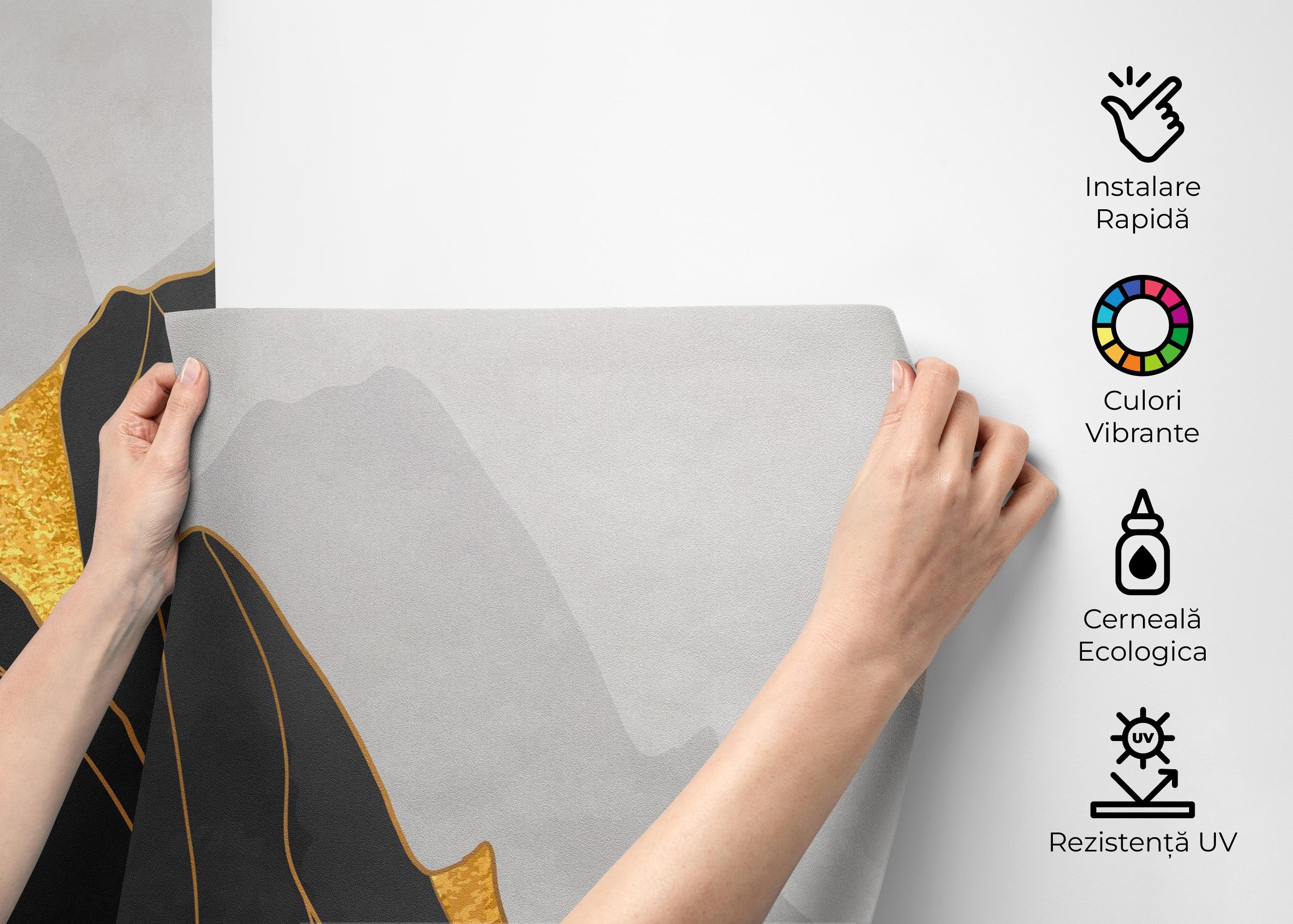 Gold Black Mountain mockup 2