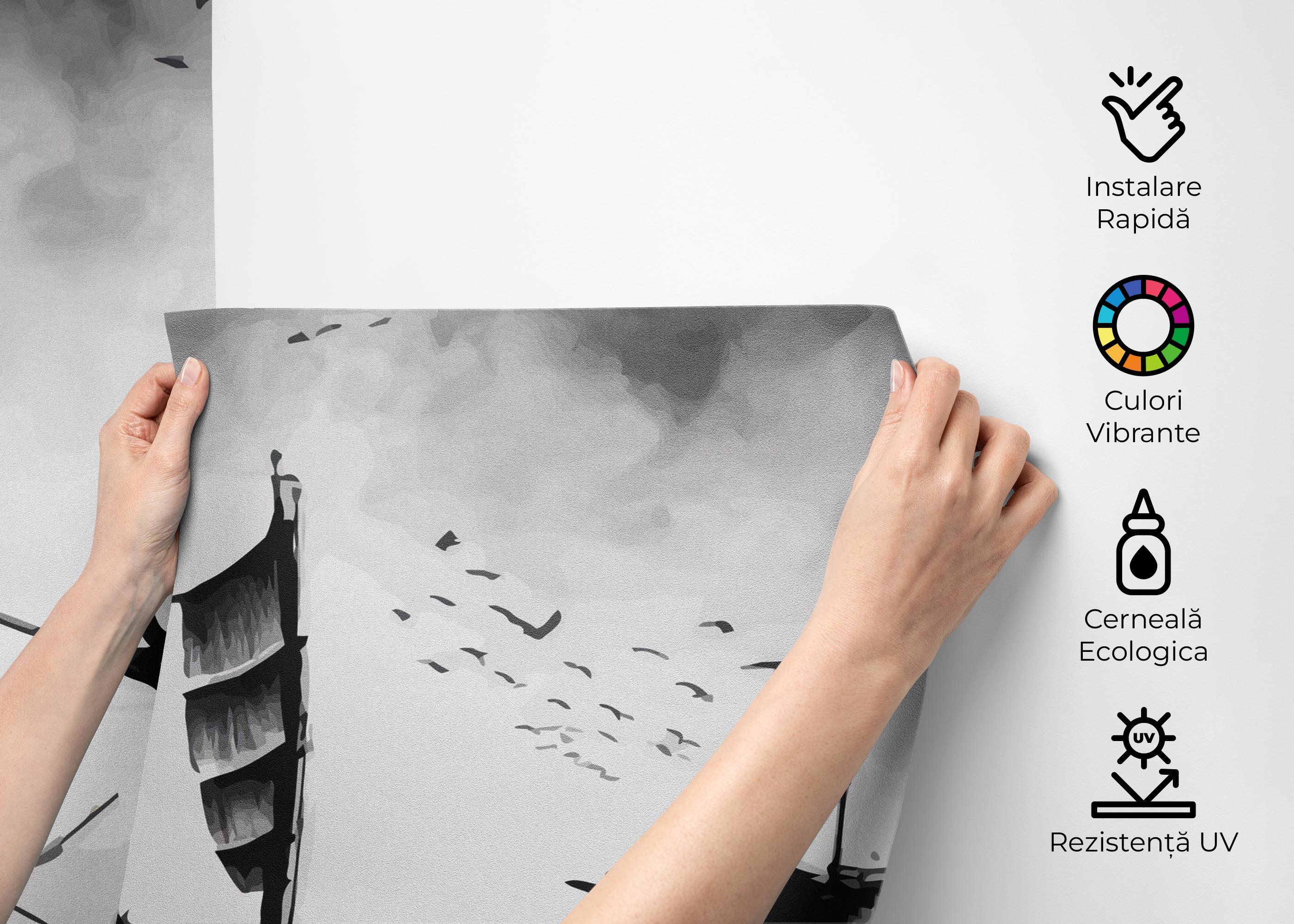 Fototapet Mountain Asia mockup 2