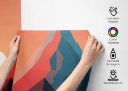 Mountain Blue Orange mockup 2