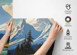 Mountain Cartoon View mockup 2