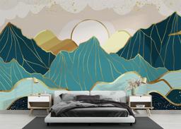 Blue Gold Mountain mockup 3