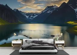 Mountain Big Lake mockup 3