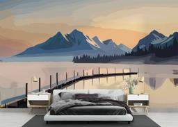 Mountain Bridge Art mockup 3