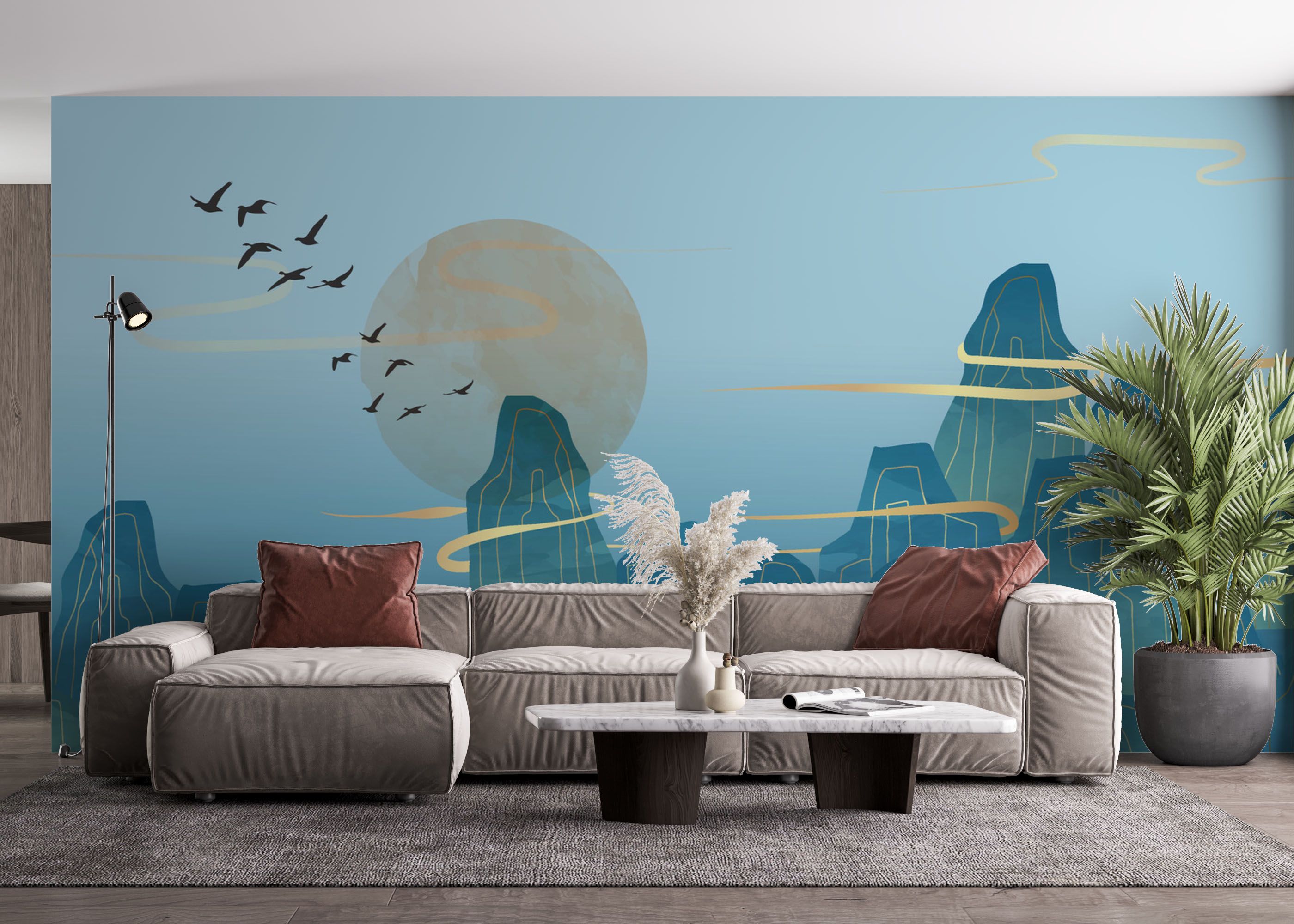 Gold Smoke Mountain mockup 4