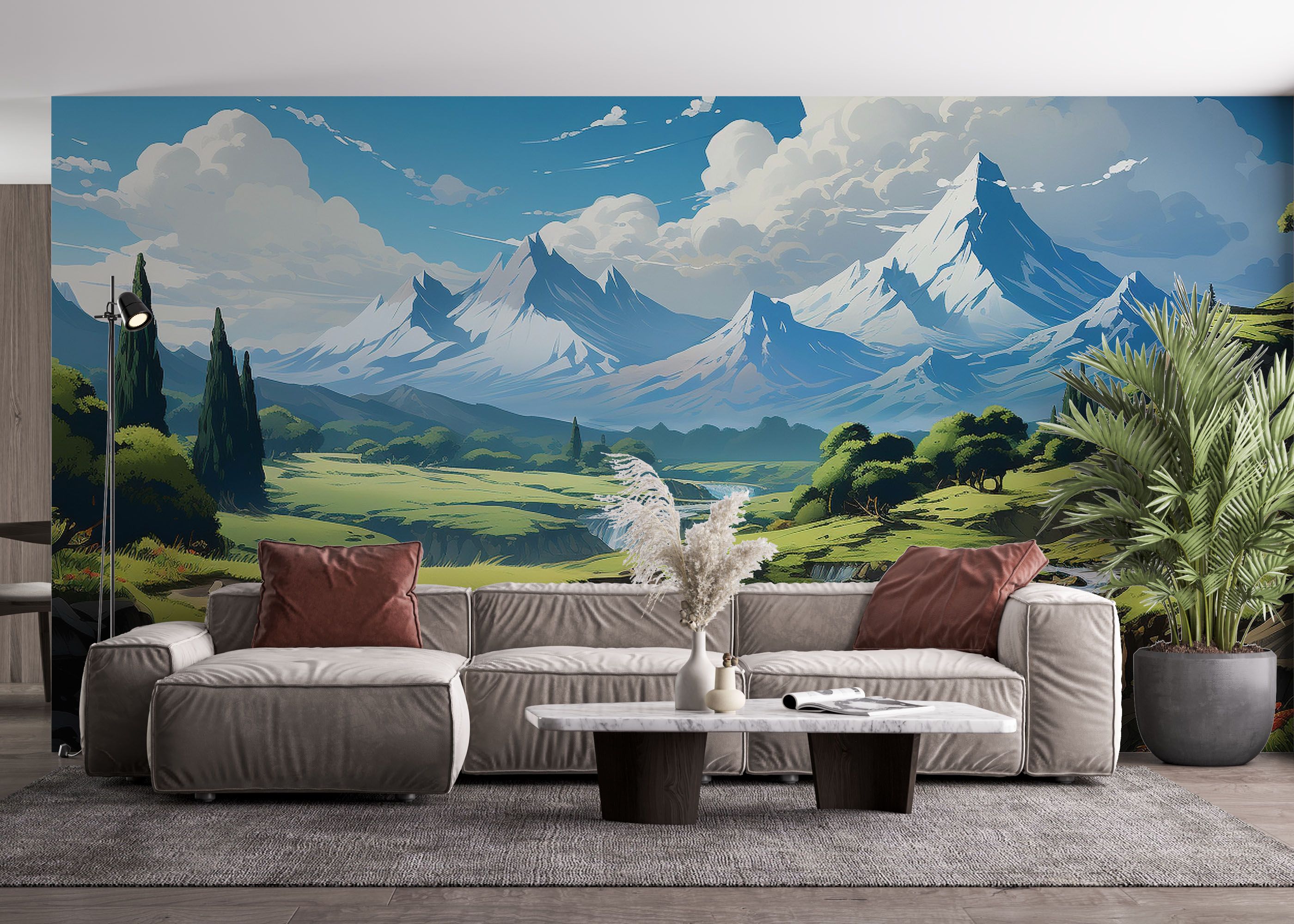 Snow Mountain Art mockup 4