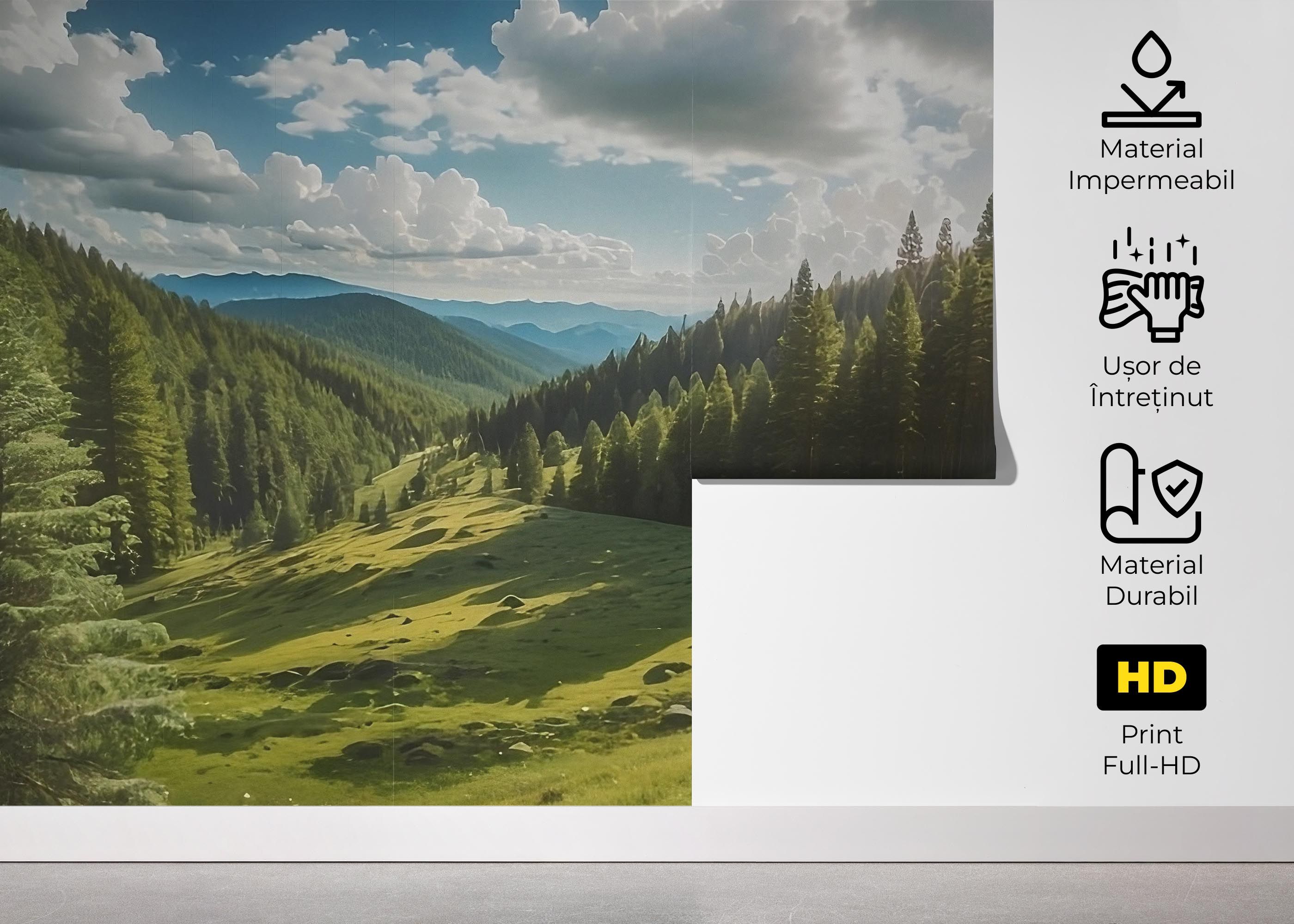 Mountain Forest Art mockup 5