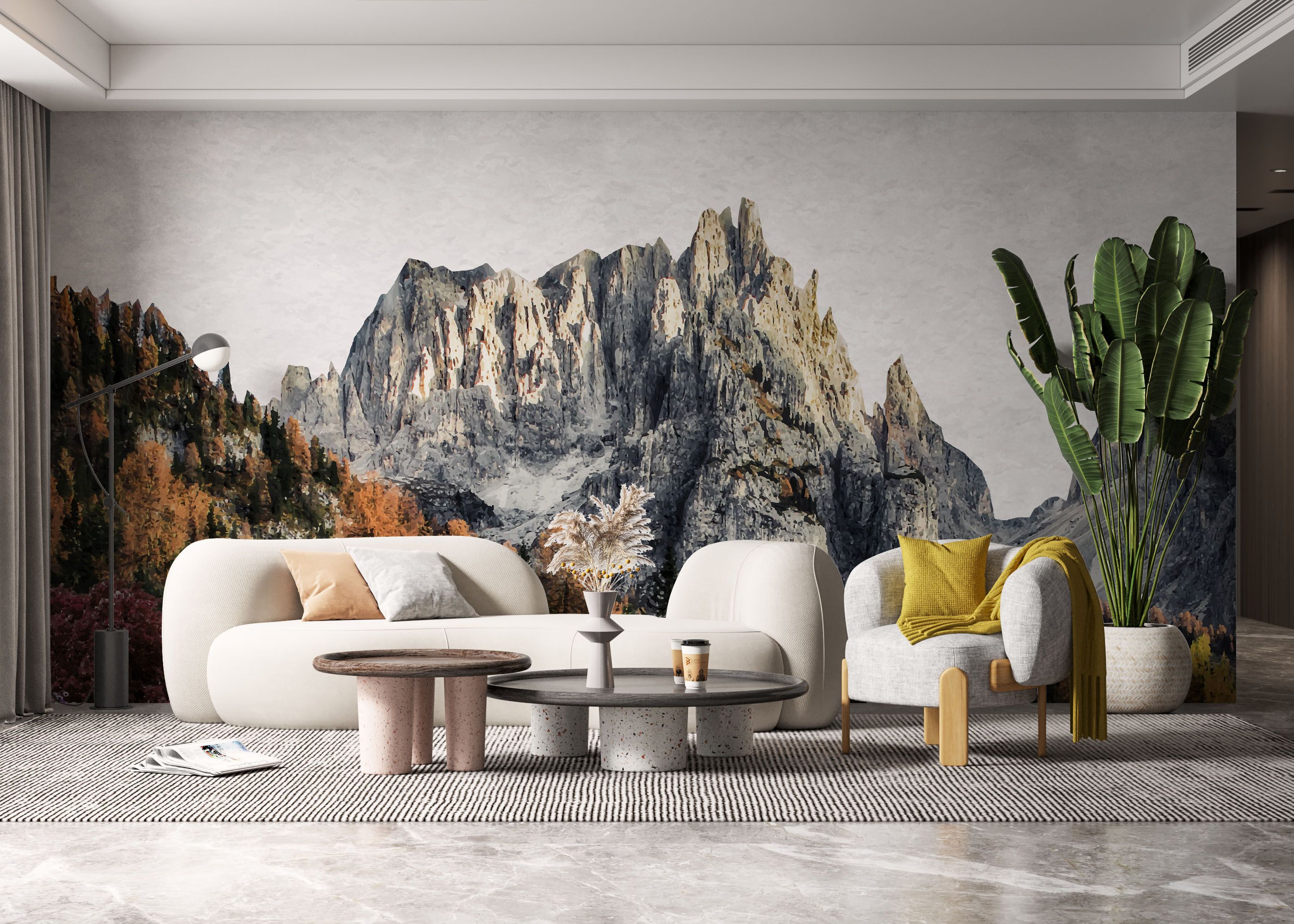 Beautiful Mountain mockup 6