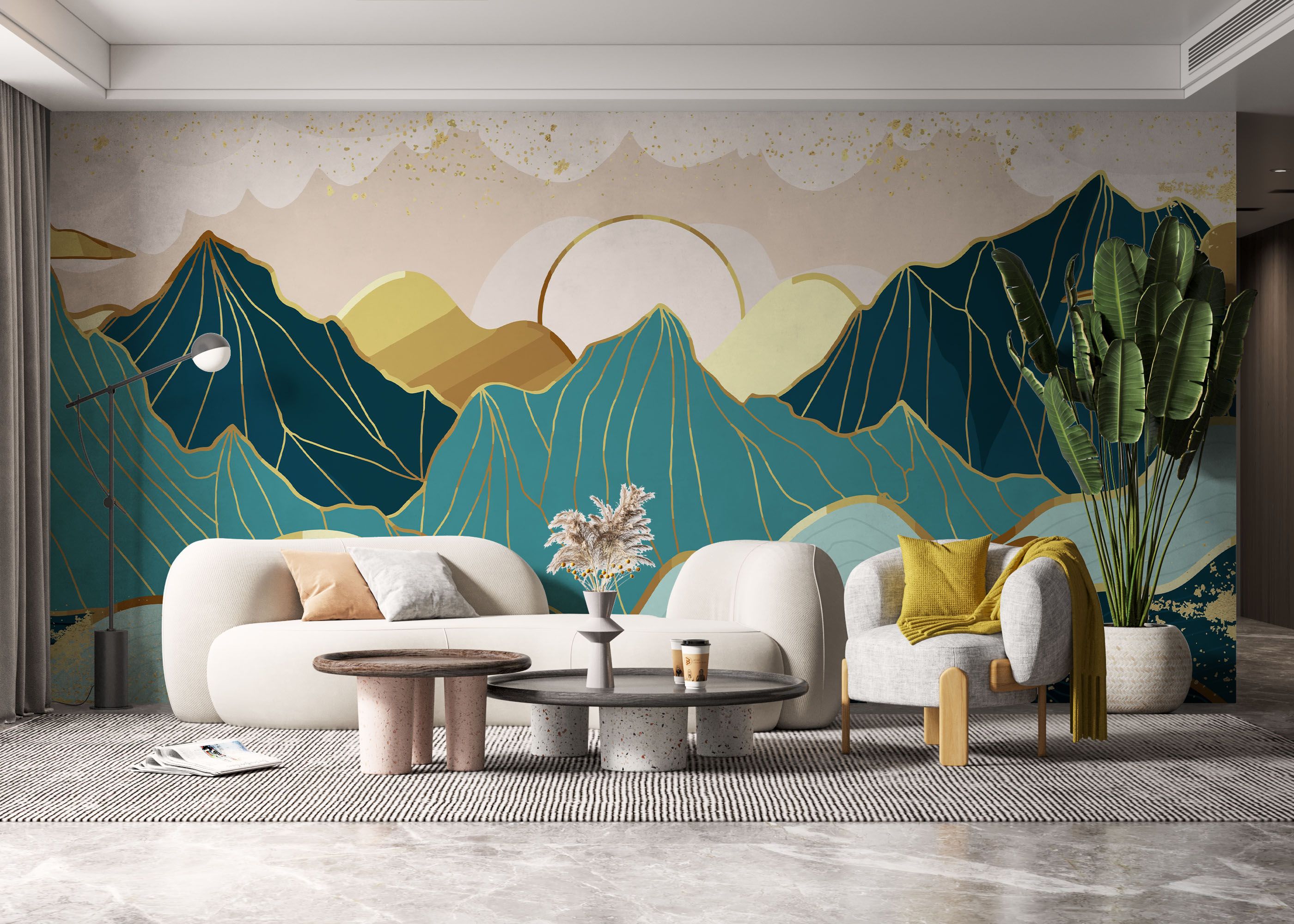 Blue Gold Mountain mockup 6