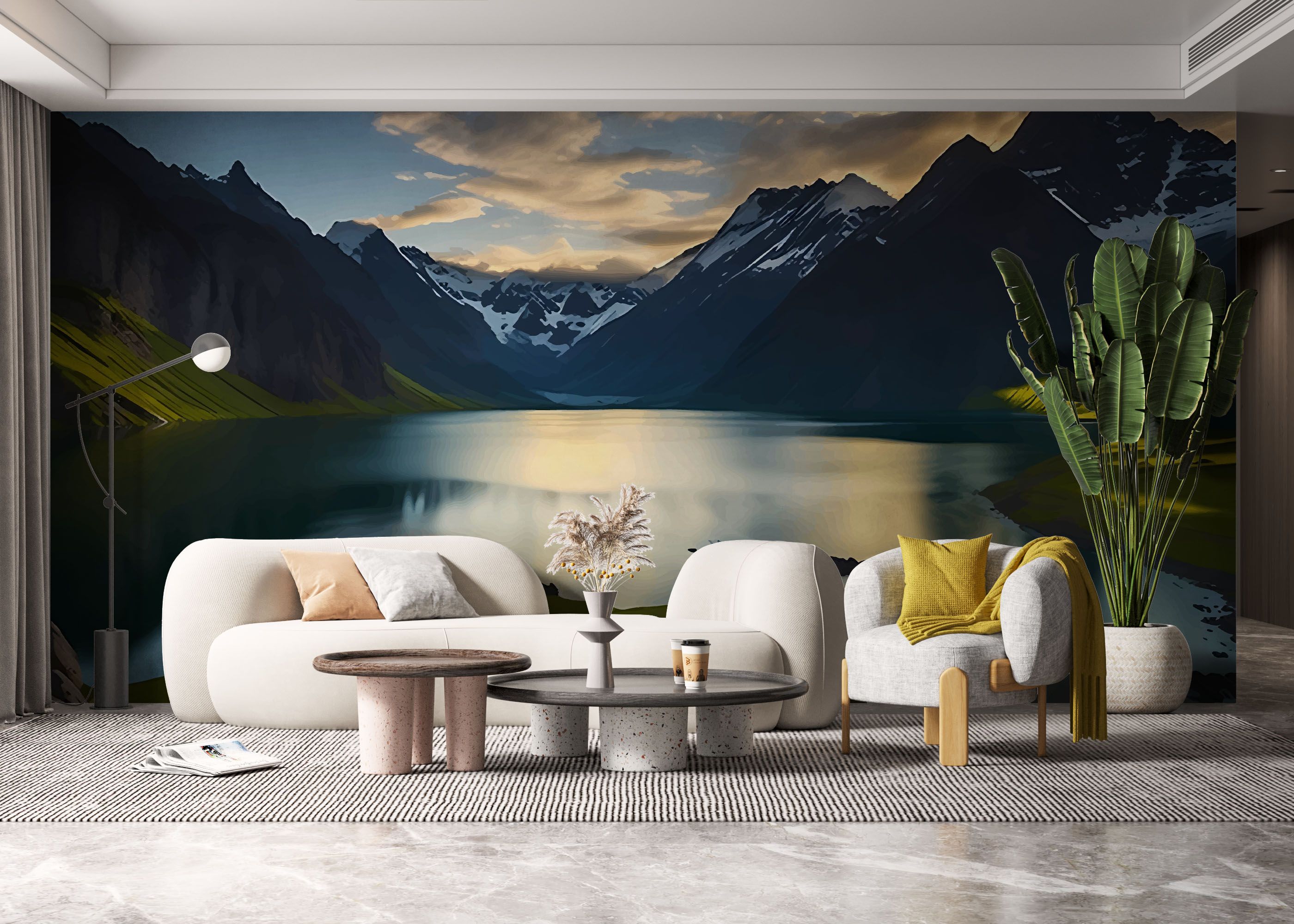 Mountain Big Lake mockup 6