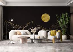 Mountain Golden Moon mockup 6