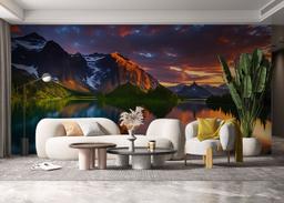 Mountain Nice Sky mockup 6